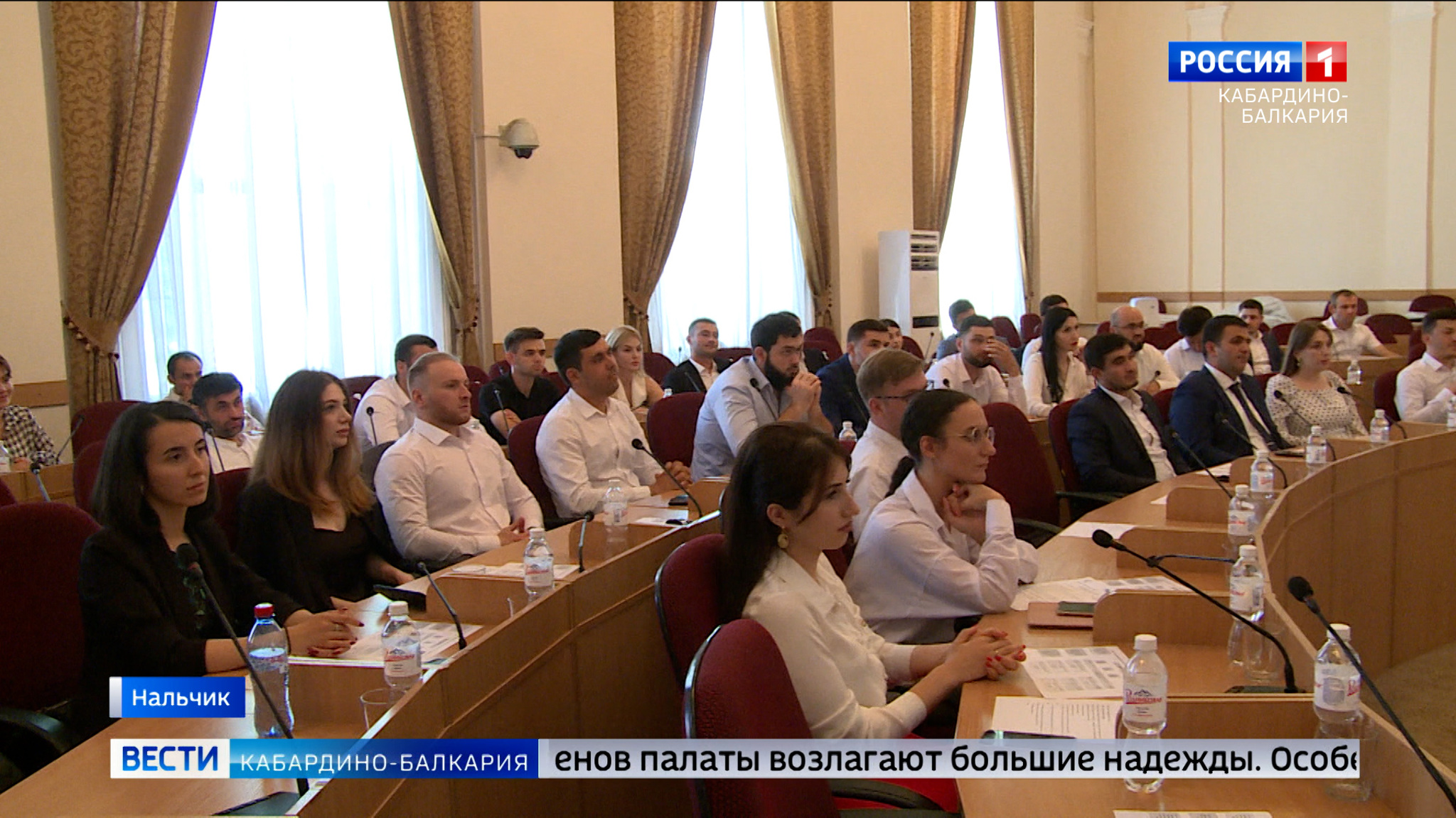 В парламенте КБР выбрали председателя Молодежной палаты при законодательном органе