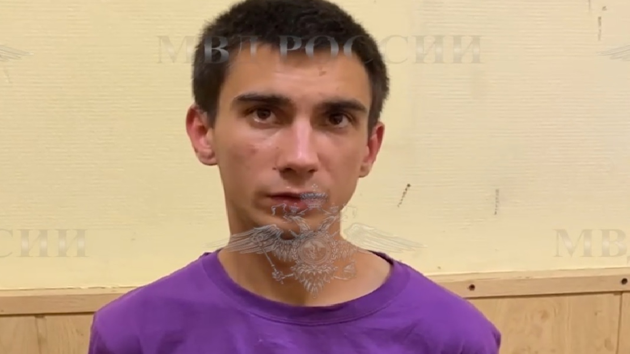 Появилось видео допроса задержанных по делу о скальпировании в Электростали