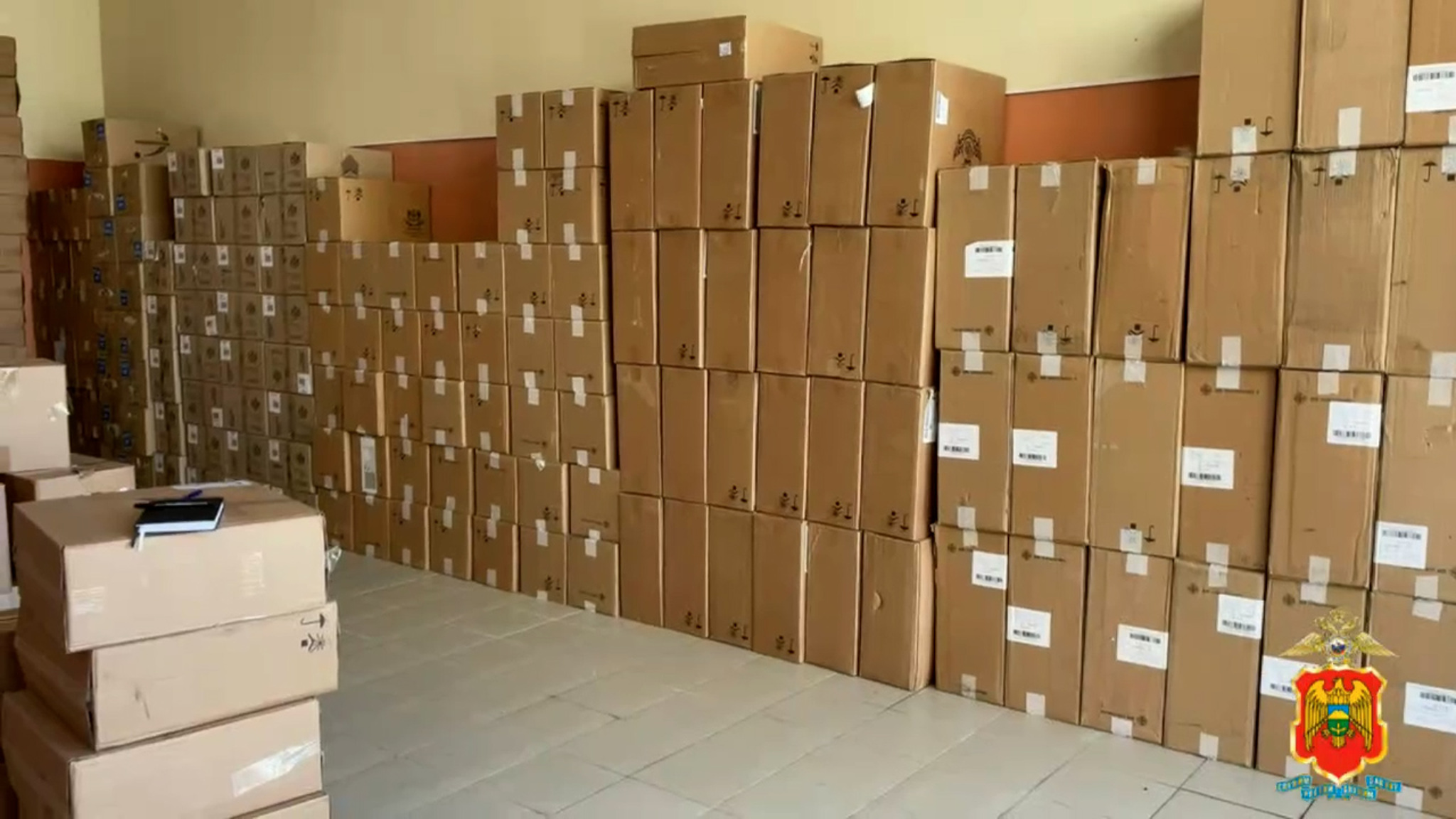В КБР правоохранители изъяли 115 тысяч пачек немаркированных сигарет