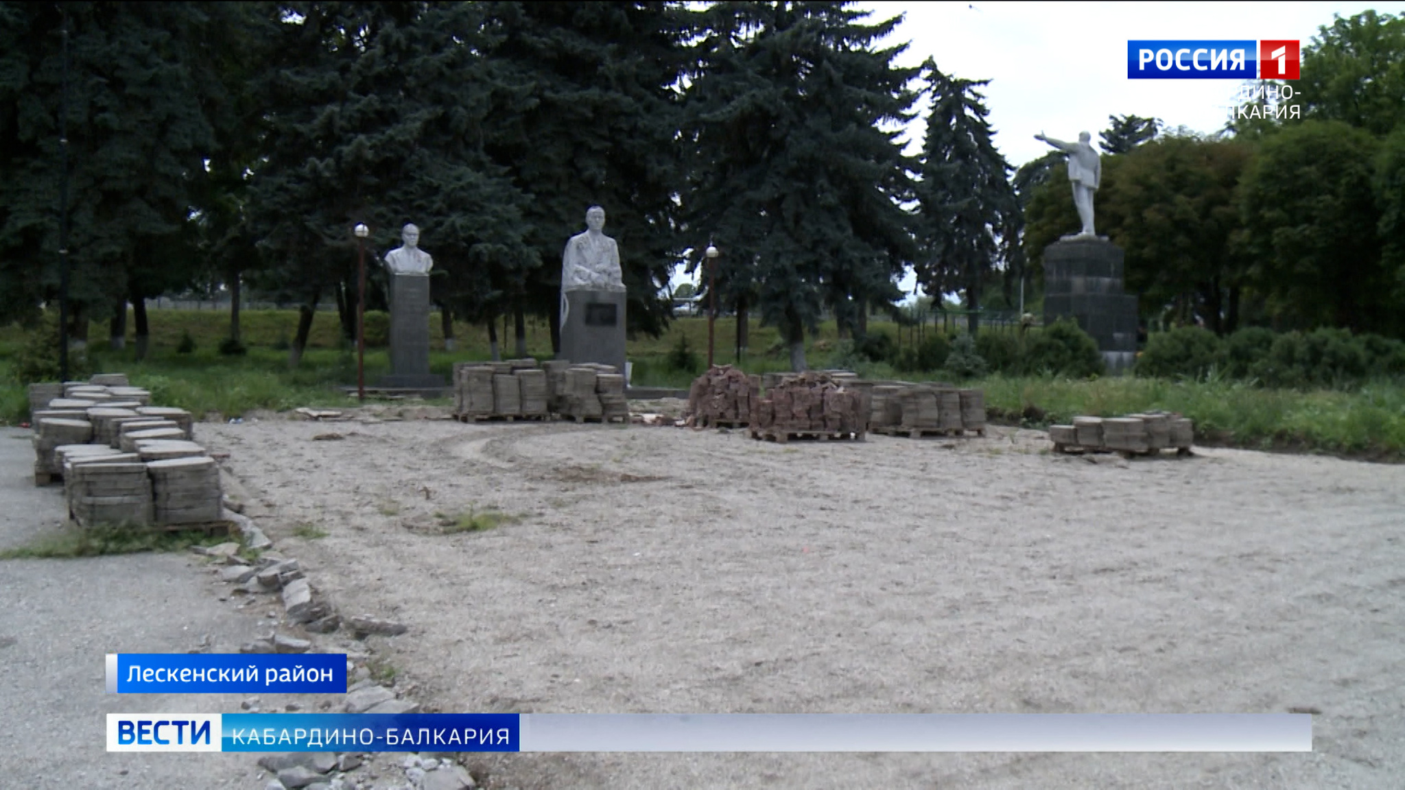 В Лескенском районе благоустраивают сразу несколько скверов- в Урухе и Аргудане