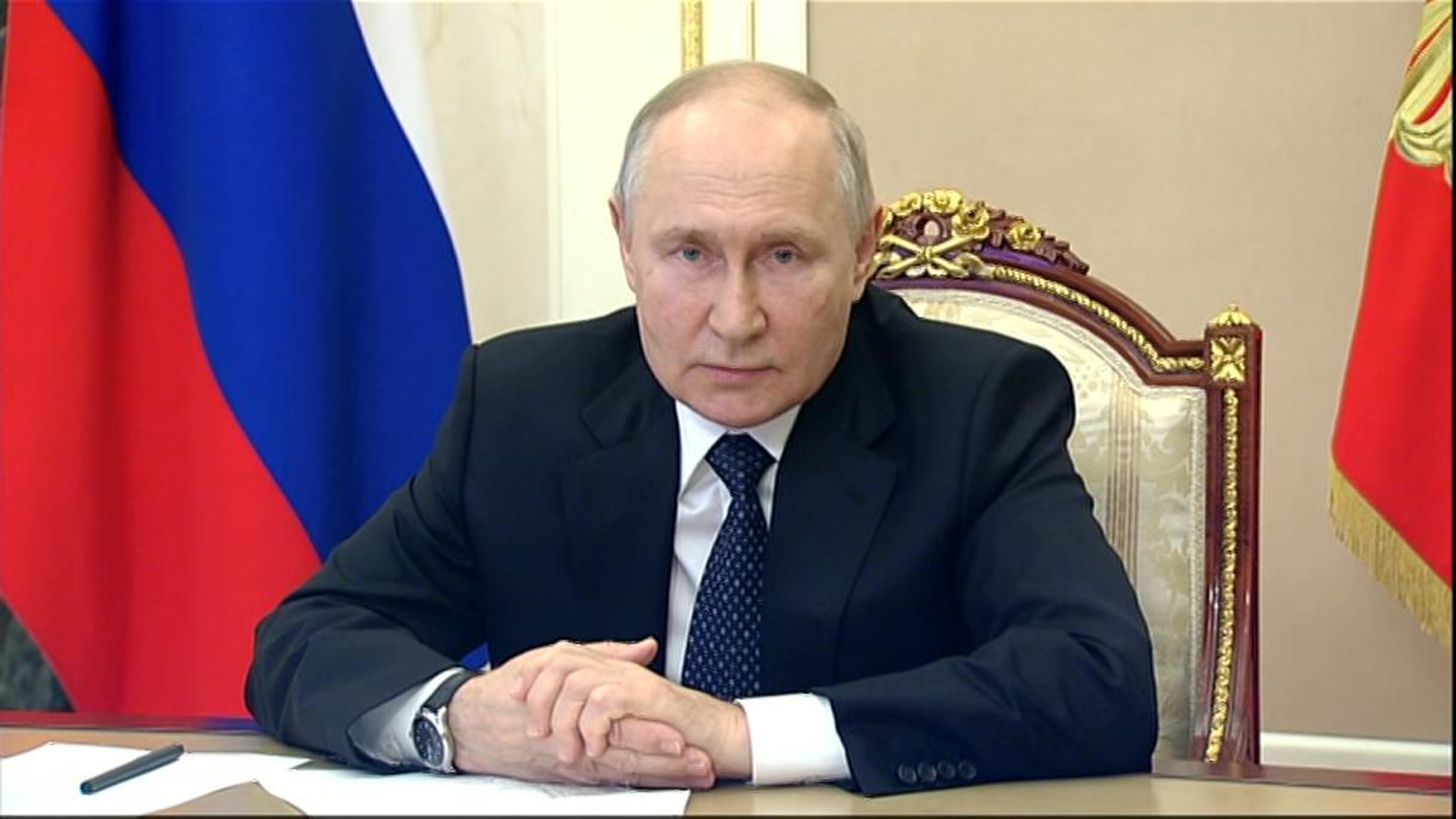 Путин назвал теракт на Крымском мосту бессмысленным и жестоким преступлением