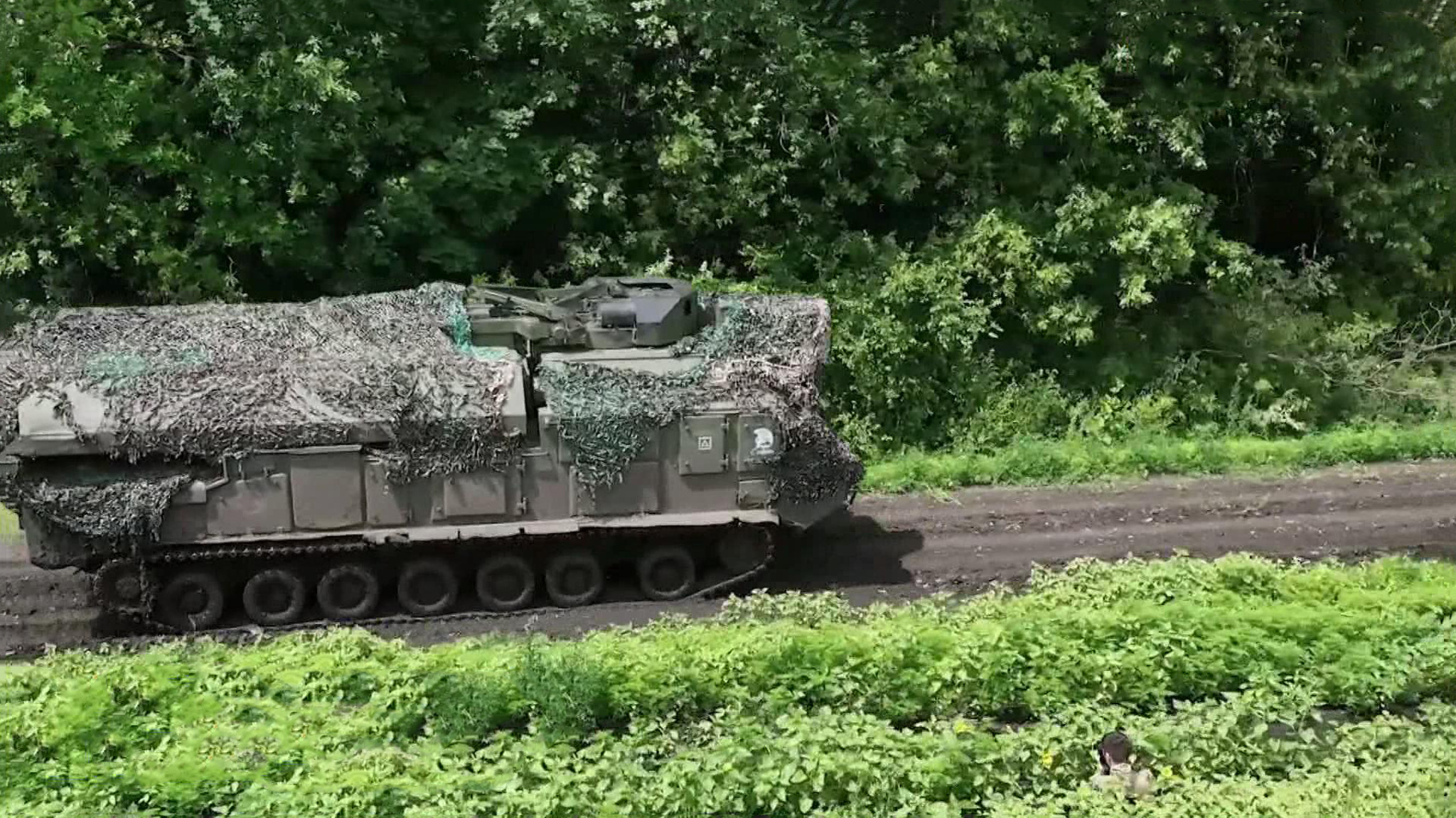 Как ведется боевая работа в окрестностях Кременной