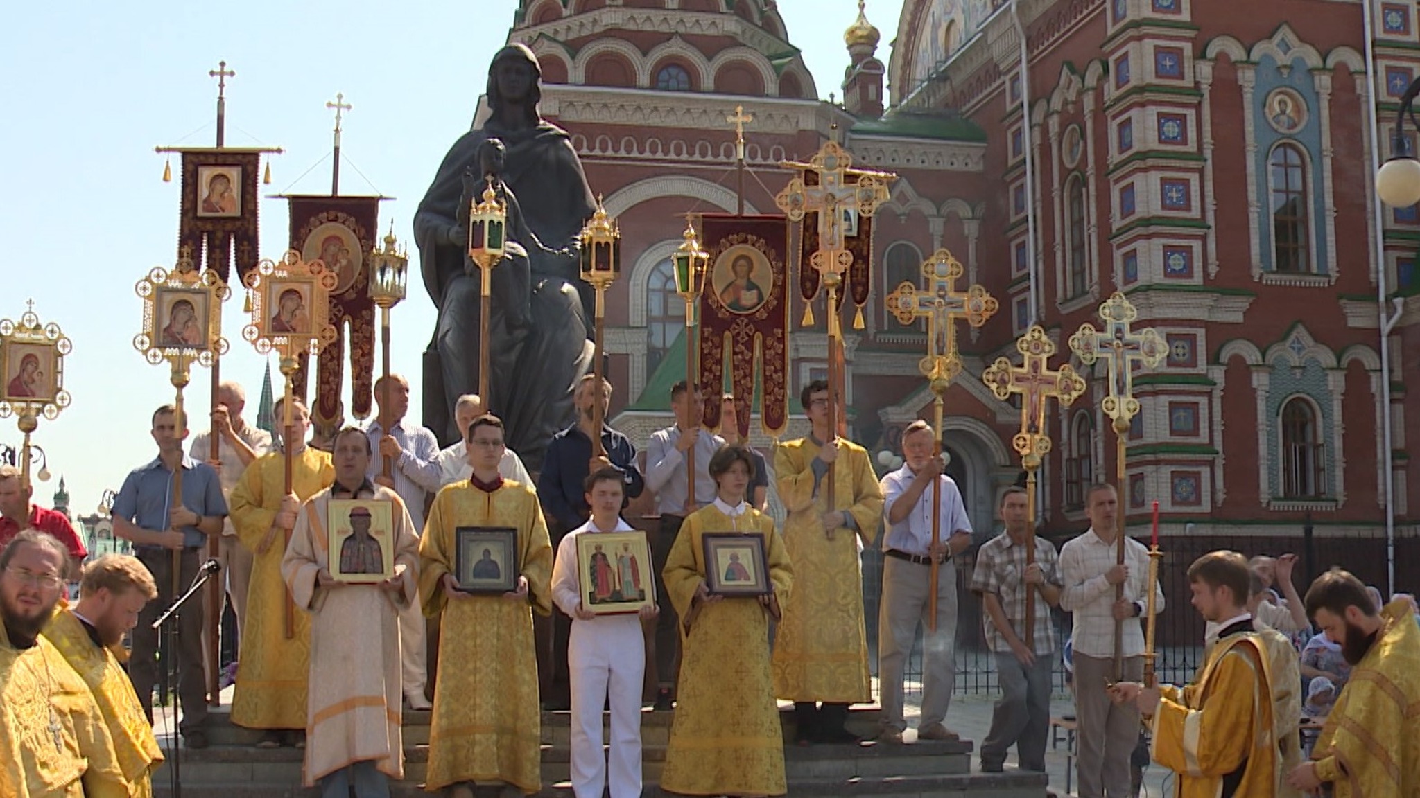 1035-летие со дня крещения Руси отметили в Йошкар-Оле