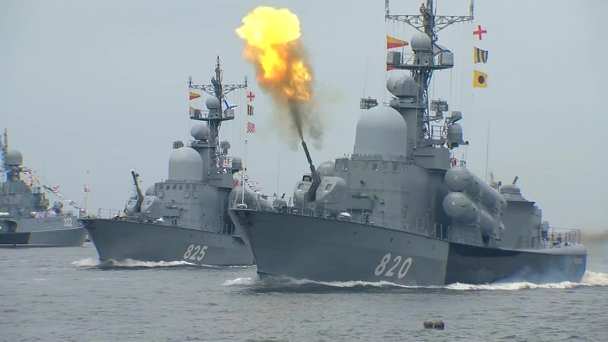 Военно-морской парад в честь Дня ВМФ прошел в Балтийске
