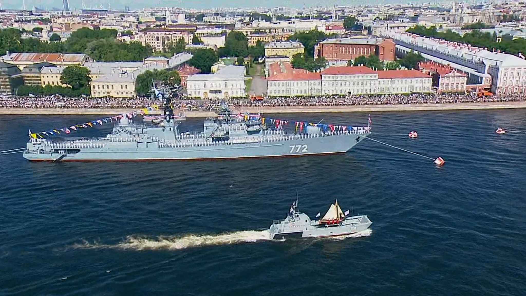 Россия в этом году увеличит военно-морской флот на 30 кораблей