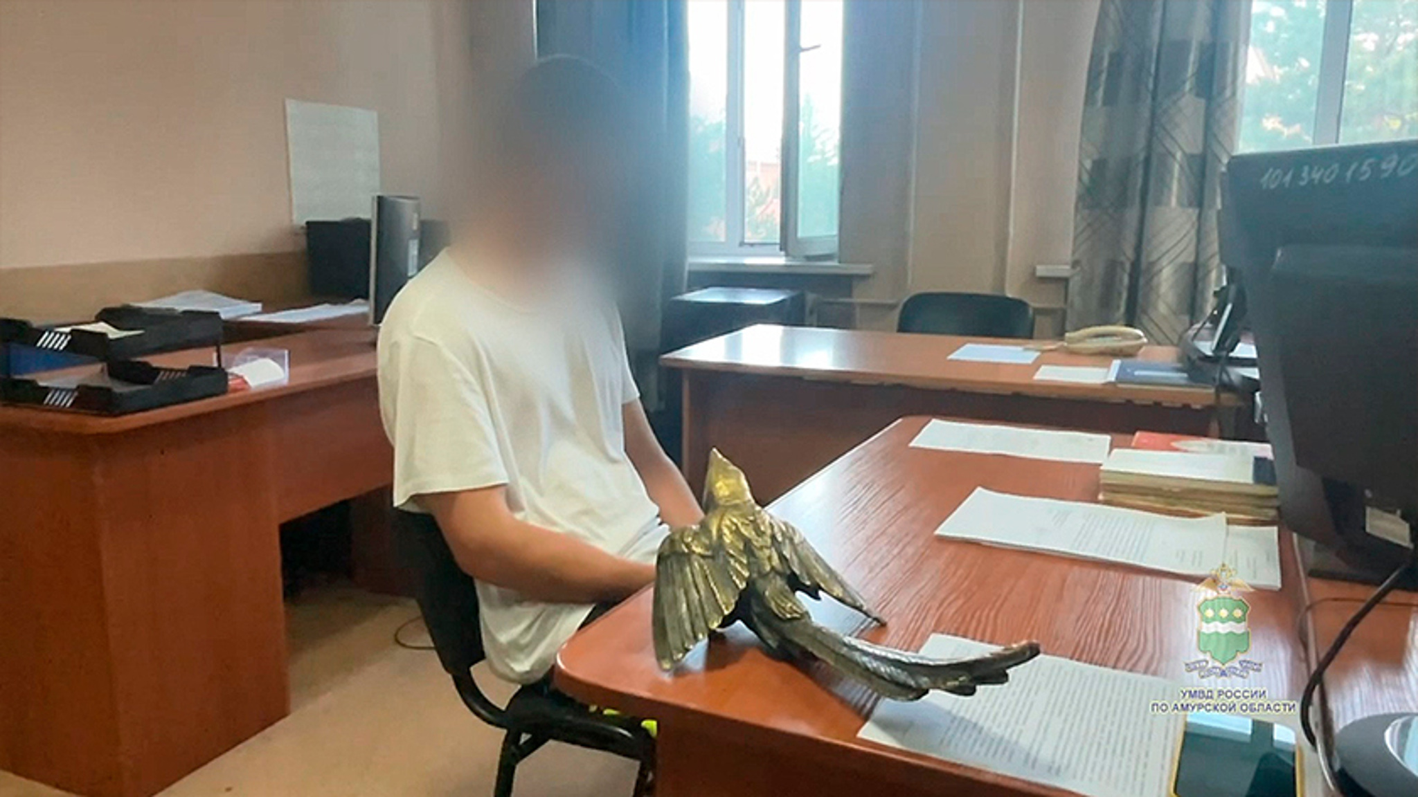 Полиция нашла вандалов, повредивших скульптуру на благовещенской набережной