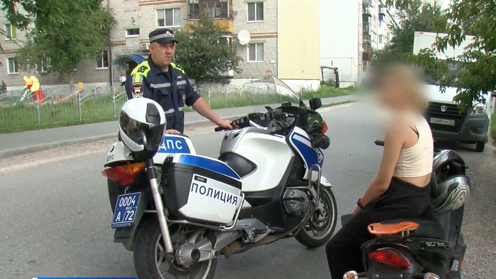 Бесправников на мотоциклах выявили во время рейда ГИБДД в пригороде Тюмени