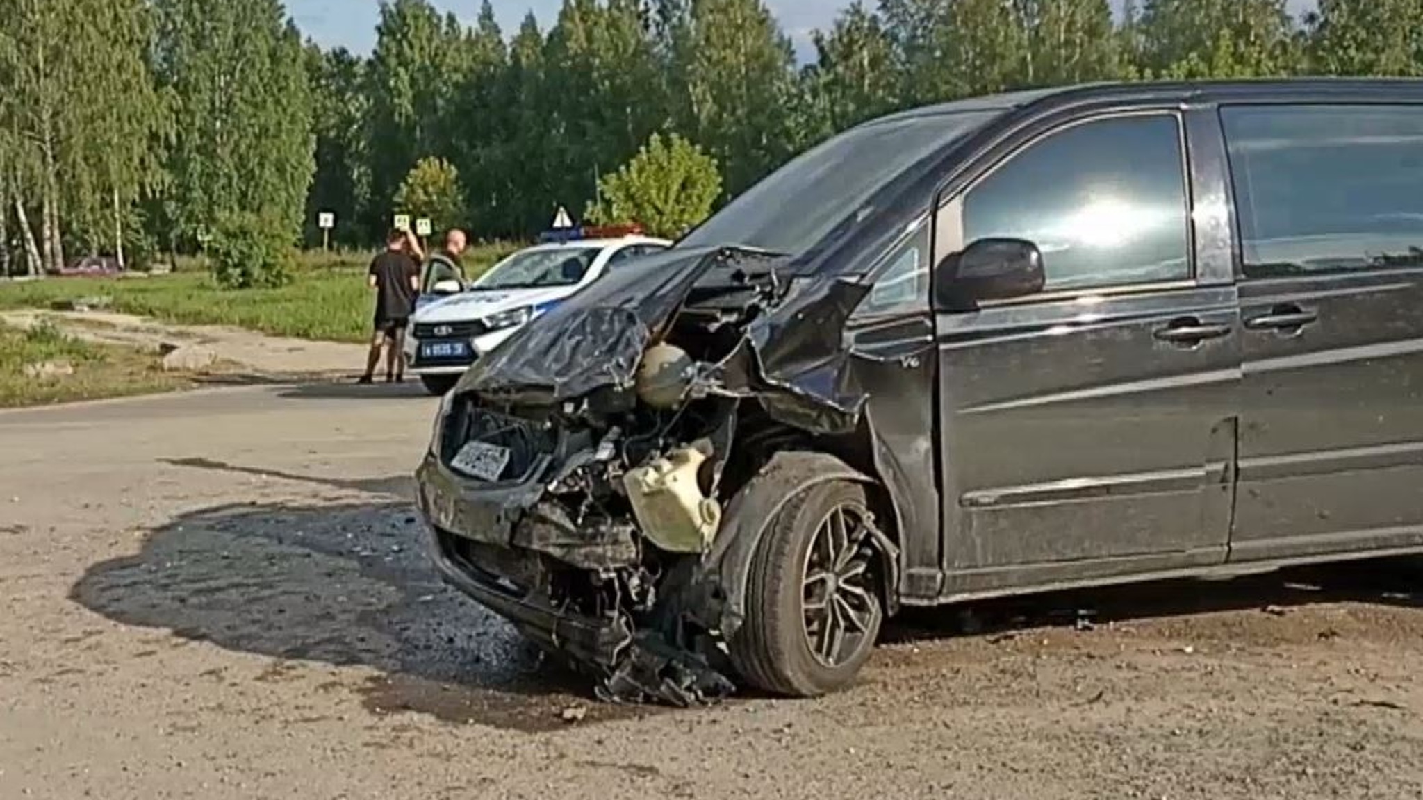 Шесть человек пострадали при столкновении иномарок в Йошкар-Оле