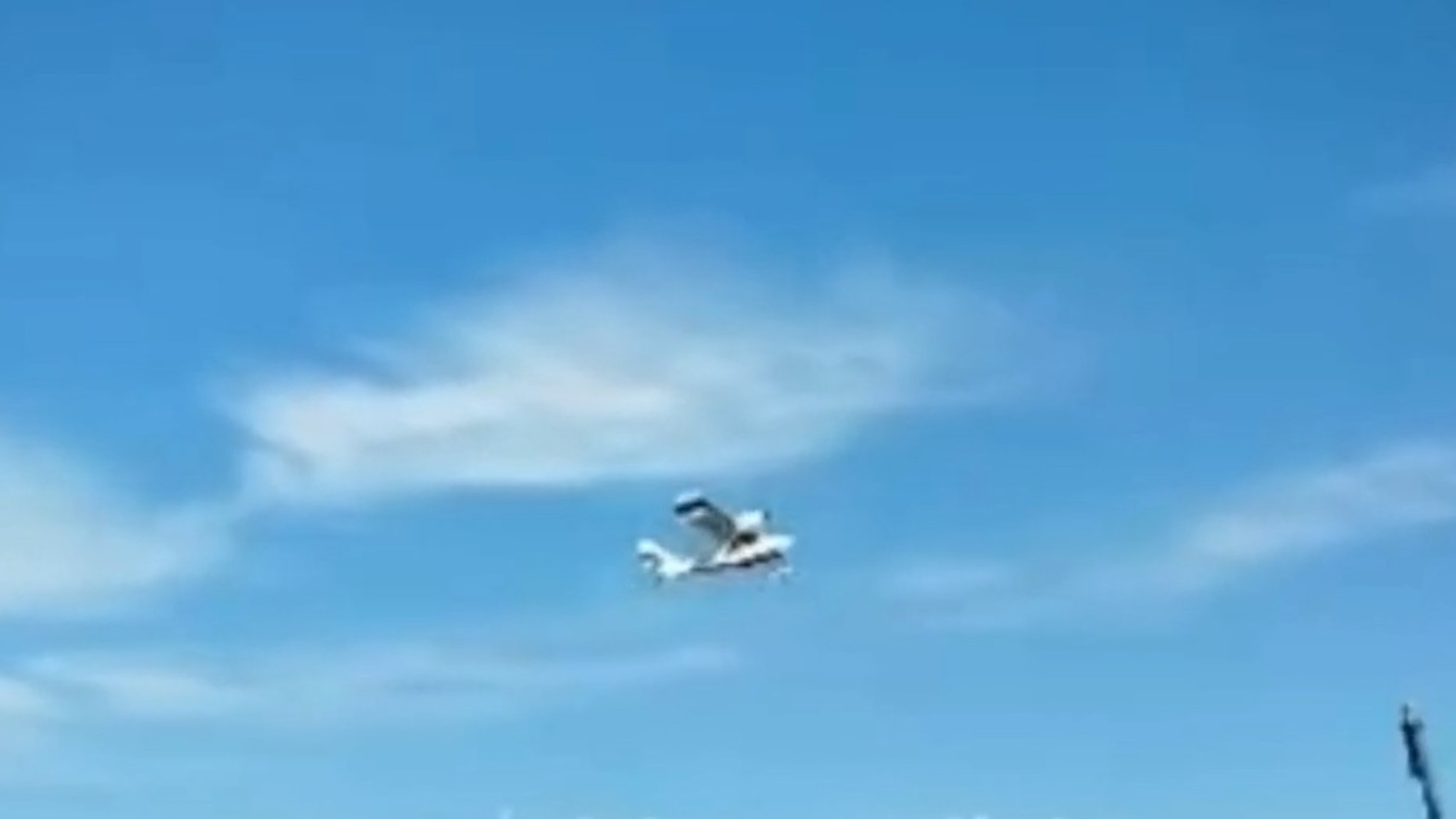 Взлет и крушение гидросамолета в Дудинке попали на видео