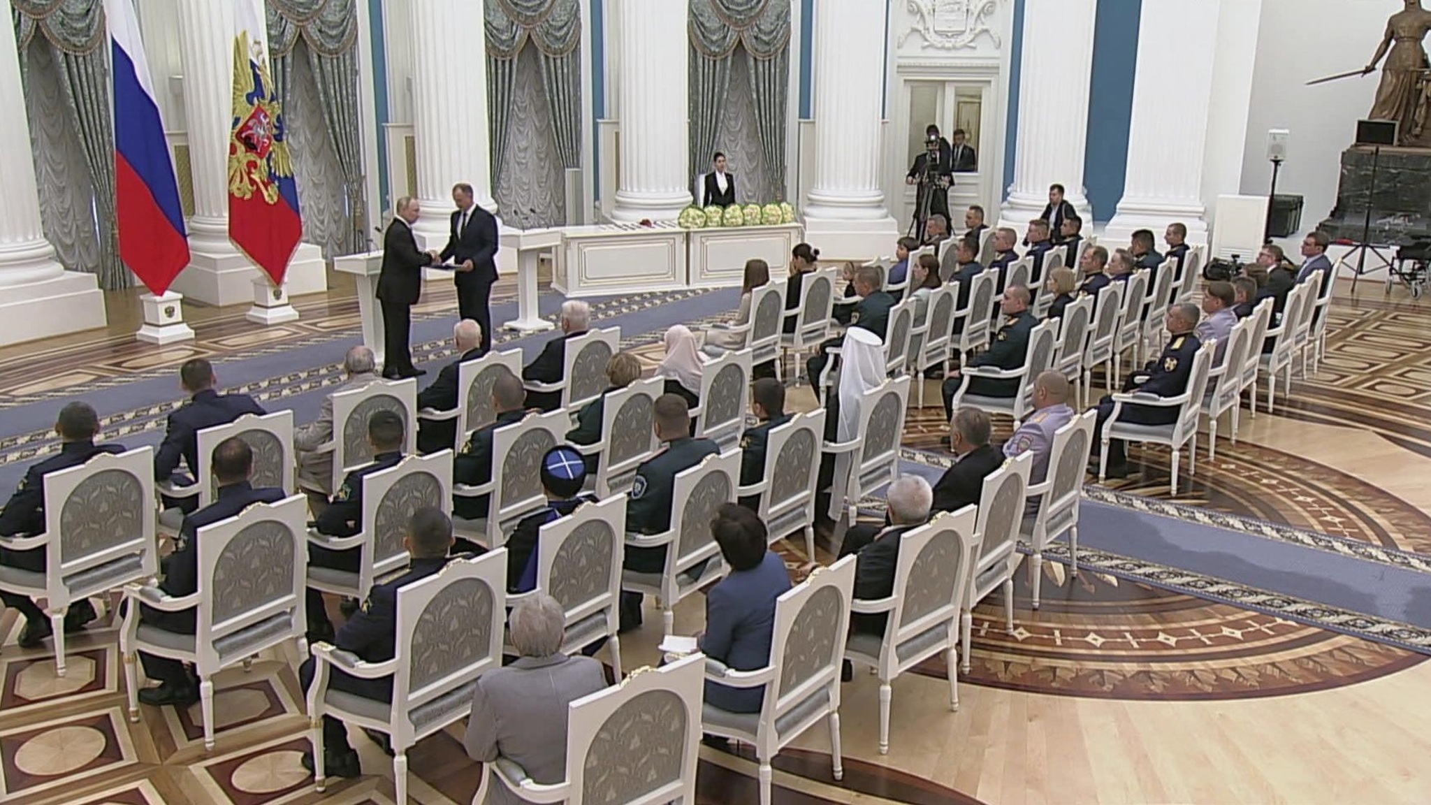 В Москве прошла церемония вручения государственных наград