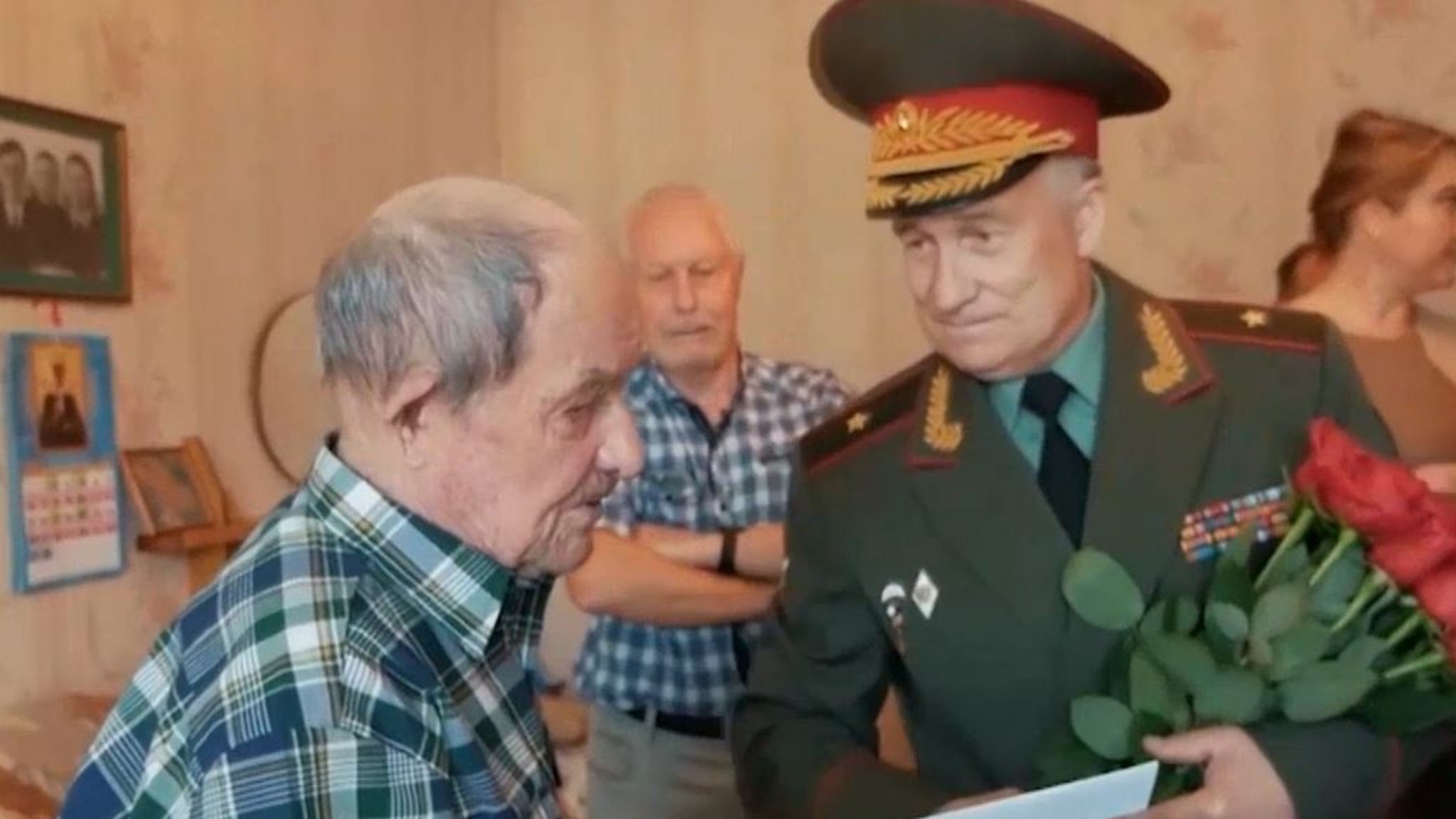 Ветеран Великой Отечественной войны из Йошкар-Олы отметил свой 100-летний юбилей