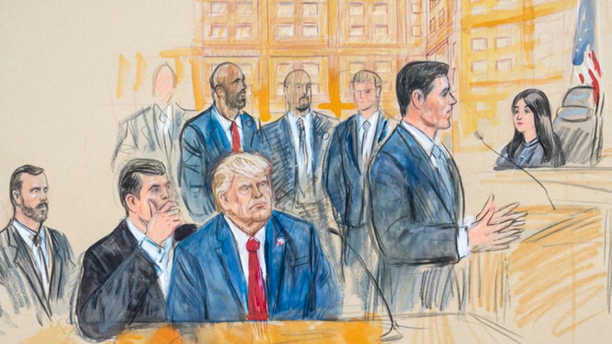 Судебный процесс над Трампом стал частью предвыборной кампании