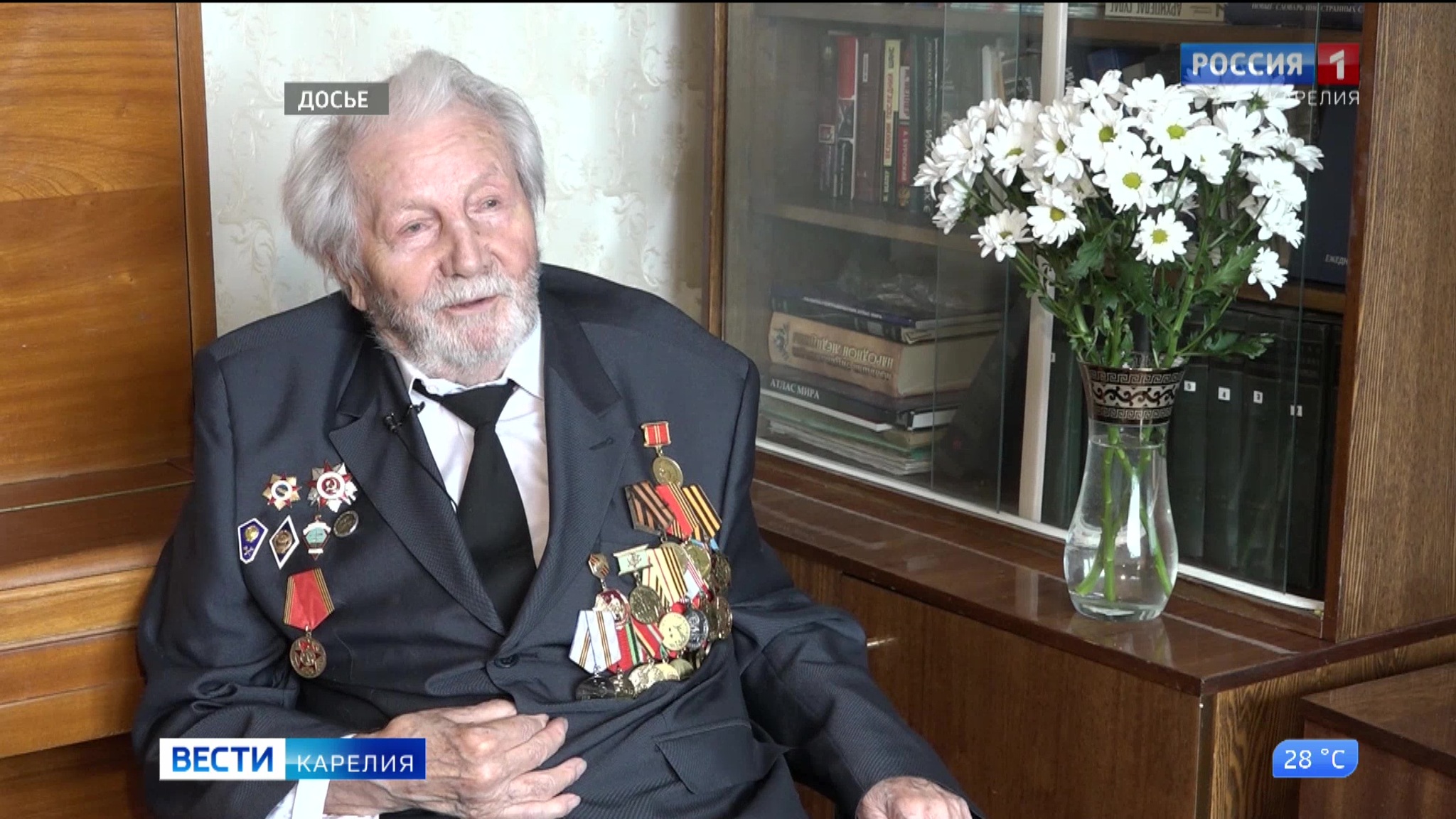 Ветеран Великой Отечественной войны Алексей Шошин сегодня отмечает 101-й день рождения