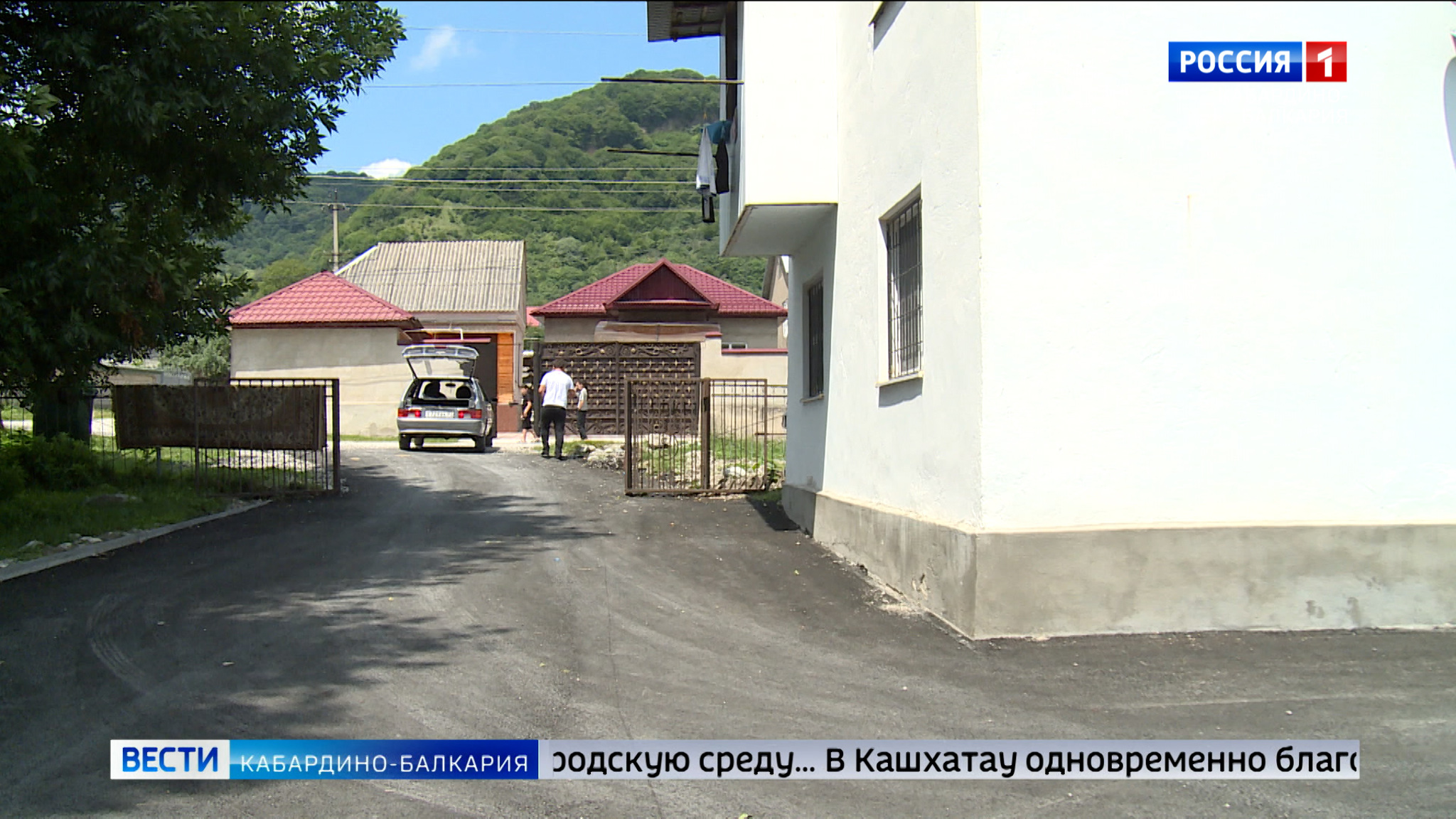В Черекском районе благоустраивают сразу пять дворовых территорий