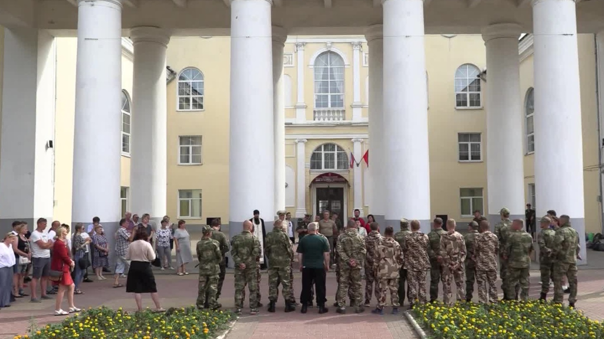 20 бойцов из Владимирской области отправилась на службу по контракту в зону спецоперации