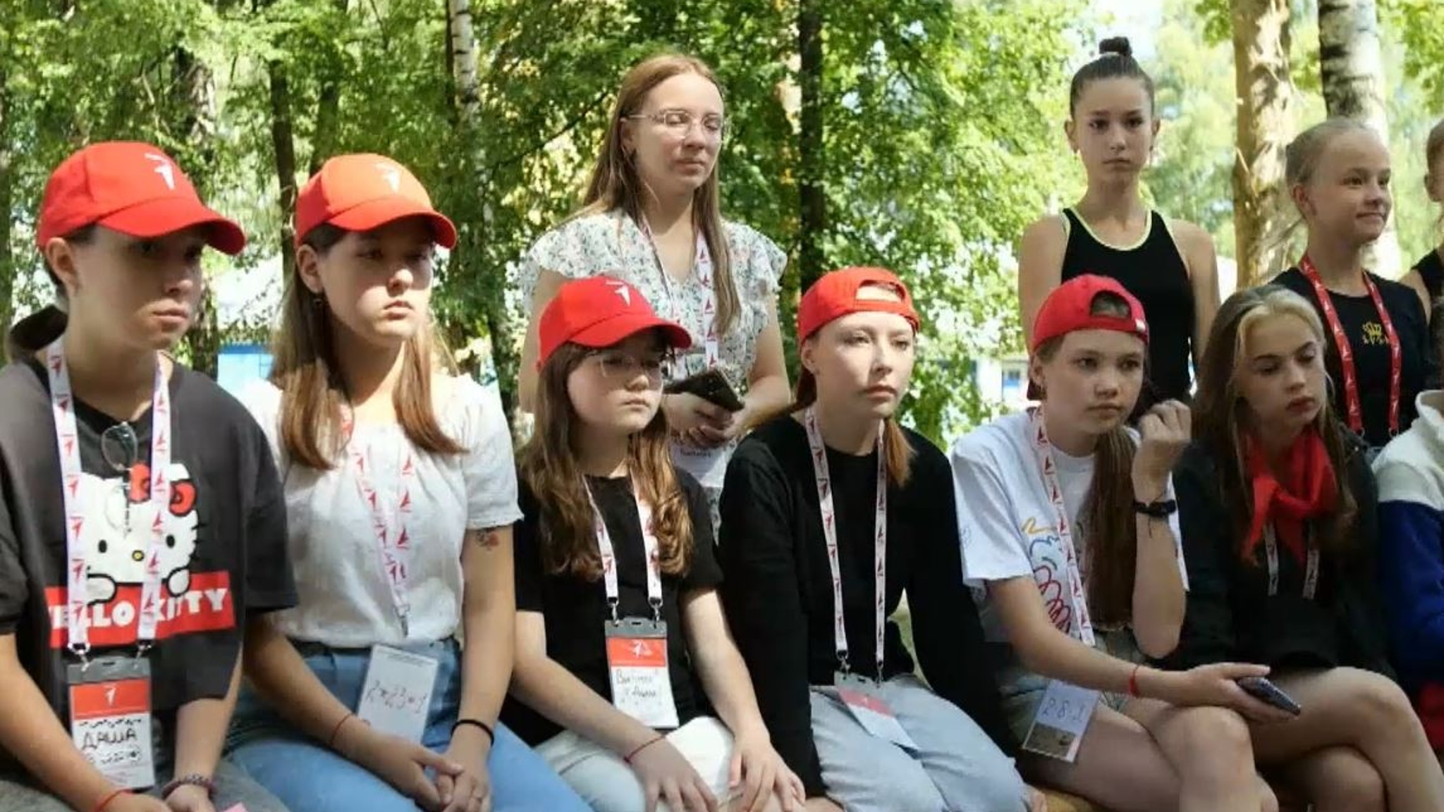 Профильная смена "Движения первых" стартовала в детском лагере Марий Эл