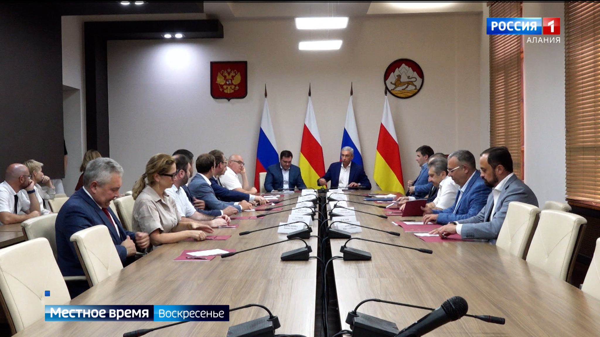 Борис Джанаев и директор департамента Минэкономразвития РФ Игорь Храновский обсудили промышленный и инвестиционный потенциал РСО-А