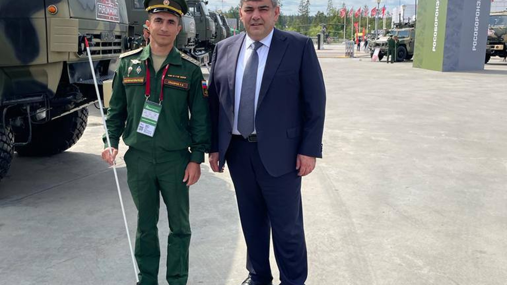 Казбек Коков участвовал в открытии Международного военно-технического форума "Армия-2023"