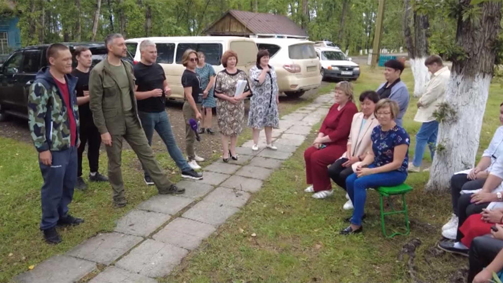 Губернатор Забайкалья Александр Осипов посетил больницу восстановительного лечения "Ямкун" в Газимуро-Заводском районе