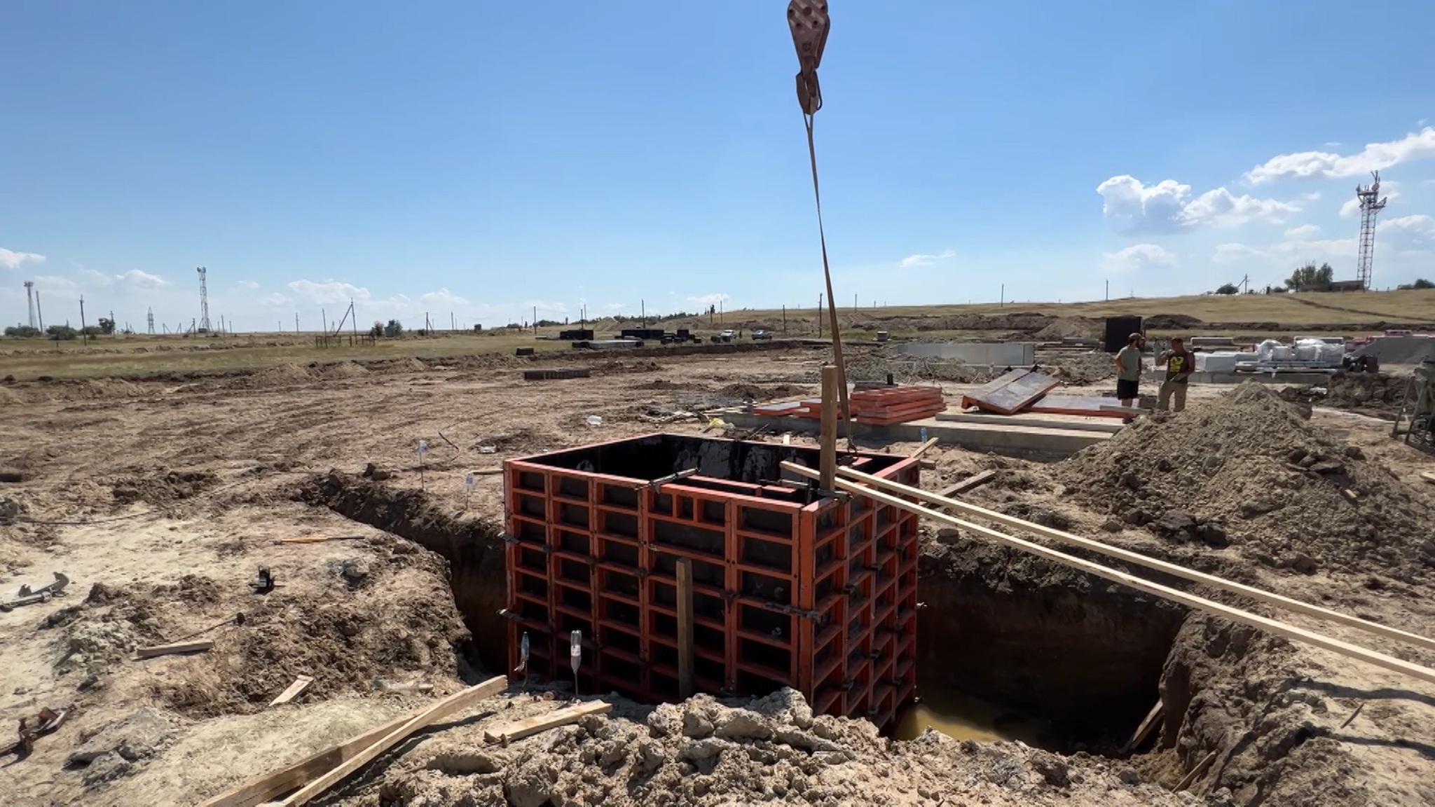 В станице Волгоградской области реконструируют системы водоснабжения