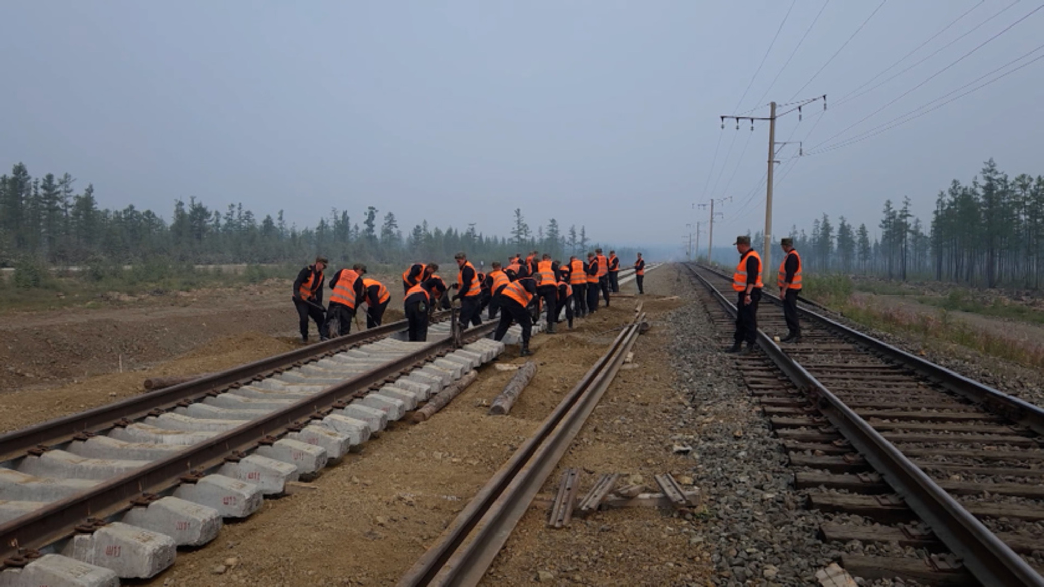 Вторую ветку БАМа помогают строить студенты хабаровского вуза