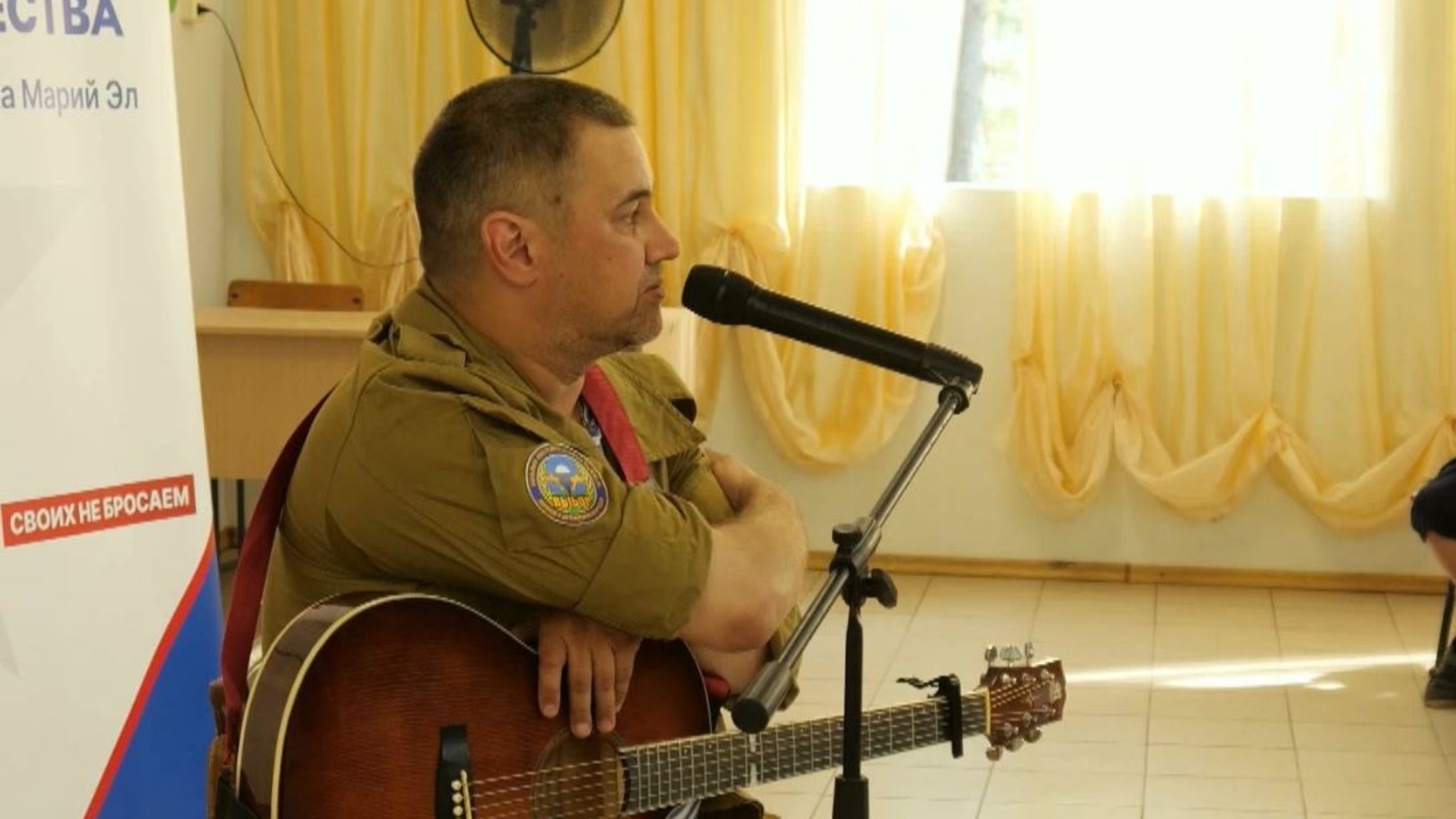 В Марий Эл для детей в лагере "Кооператор" провели урок мужества и встречу с ветераном СВО