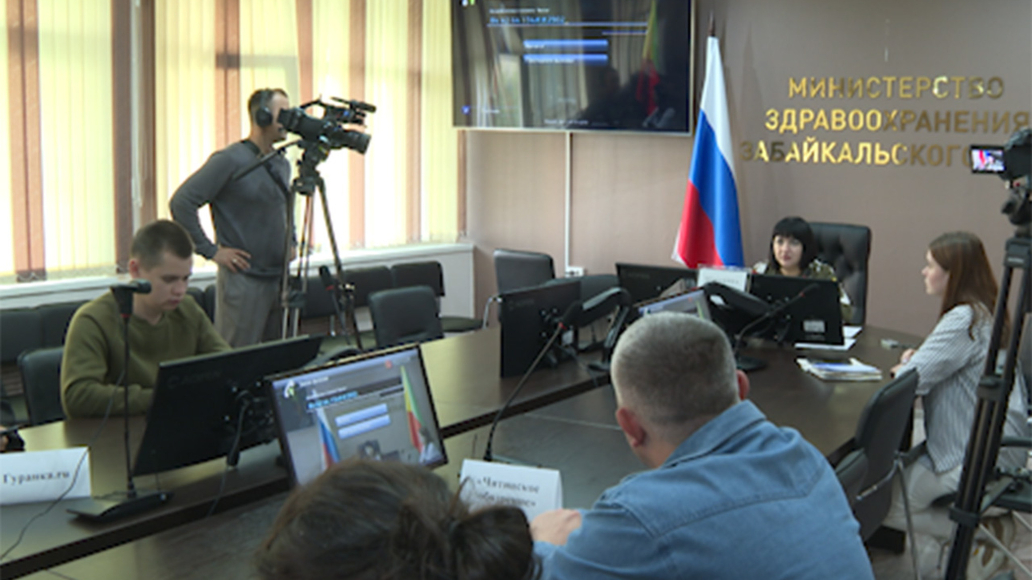 Кадровую политику в сфере здравоохранения Забайкалья обсудили на пресс-конференции с Оксаной Немакиной