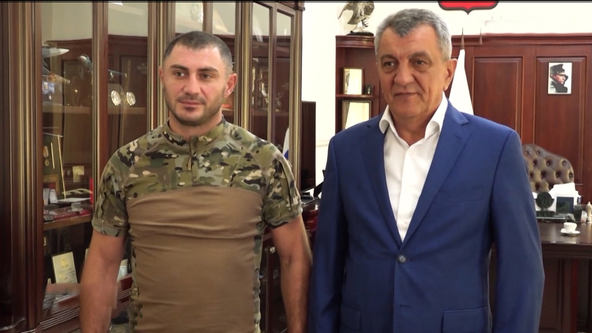 Алан Гаглоев награжден медалью "Во Славу Осетии"