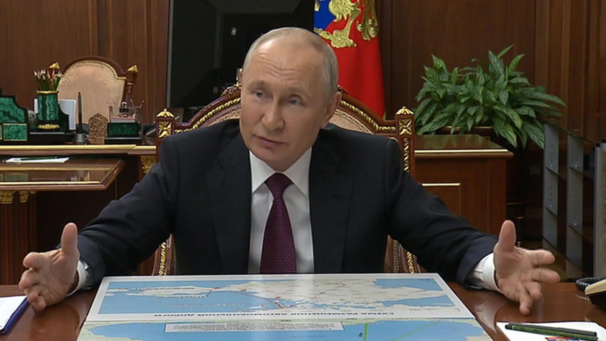 Какие темы Путин обсудил с Сальдо и Пушилиным