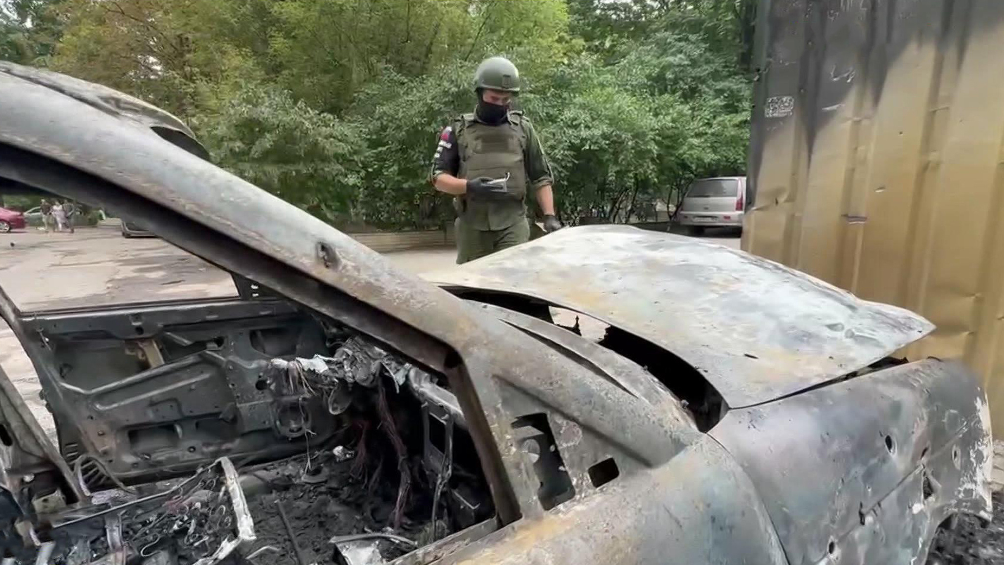 Как украинских боевиков отодвигают от Донецка