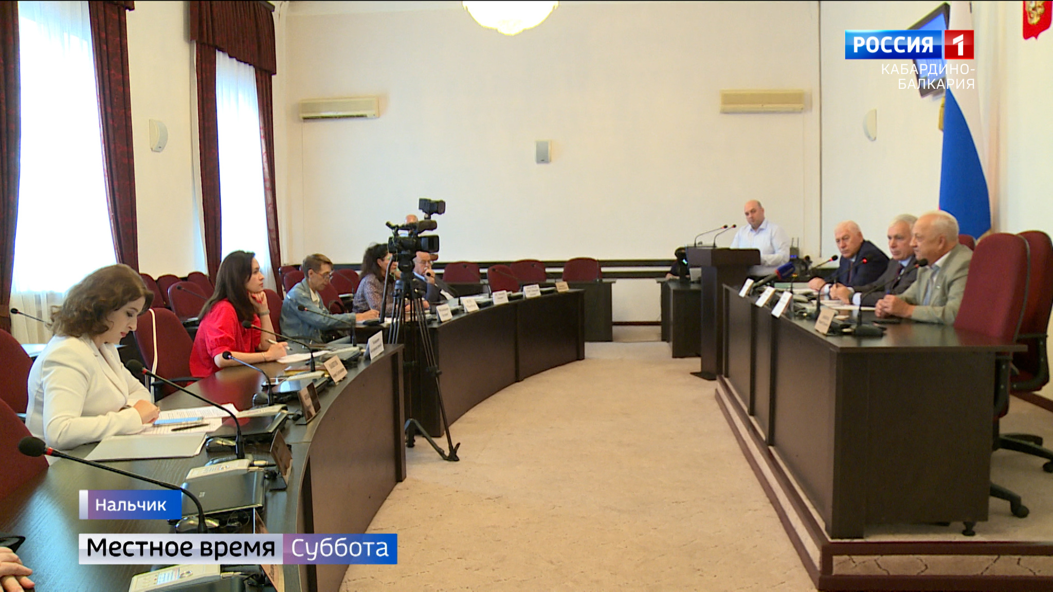 В Нальчике провели брифинг с участием руководителей Социального фонда КБР
