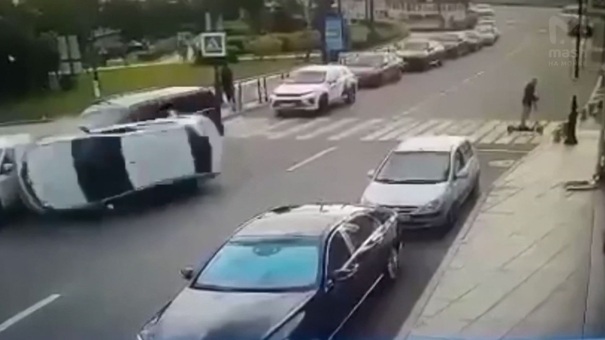 Массовое ДТП в Петербурге: виновник укатил, даже не обернувшись