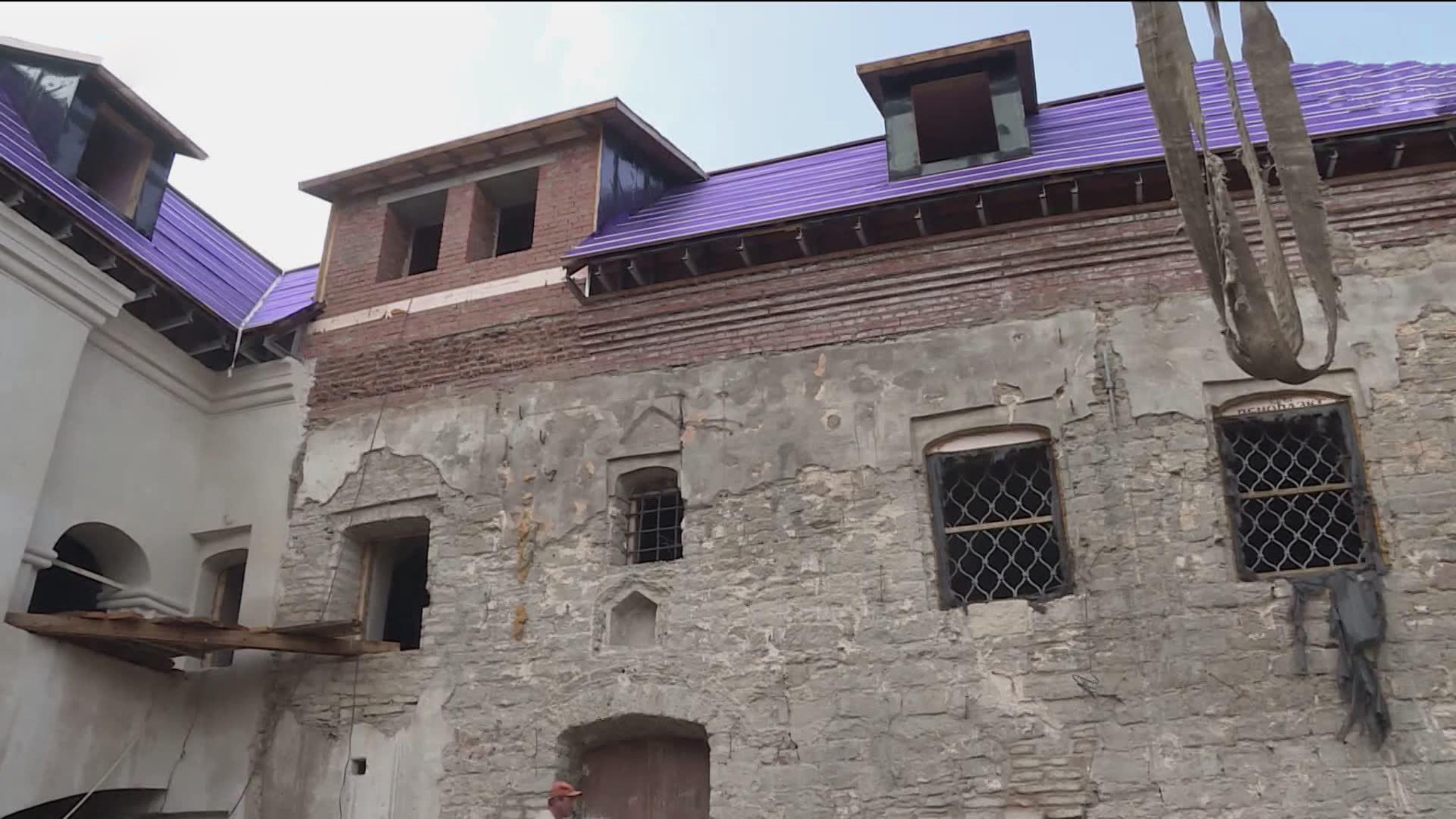 В Пскове реставрируют Палаты купцов Трубинских