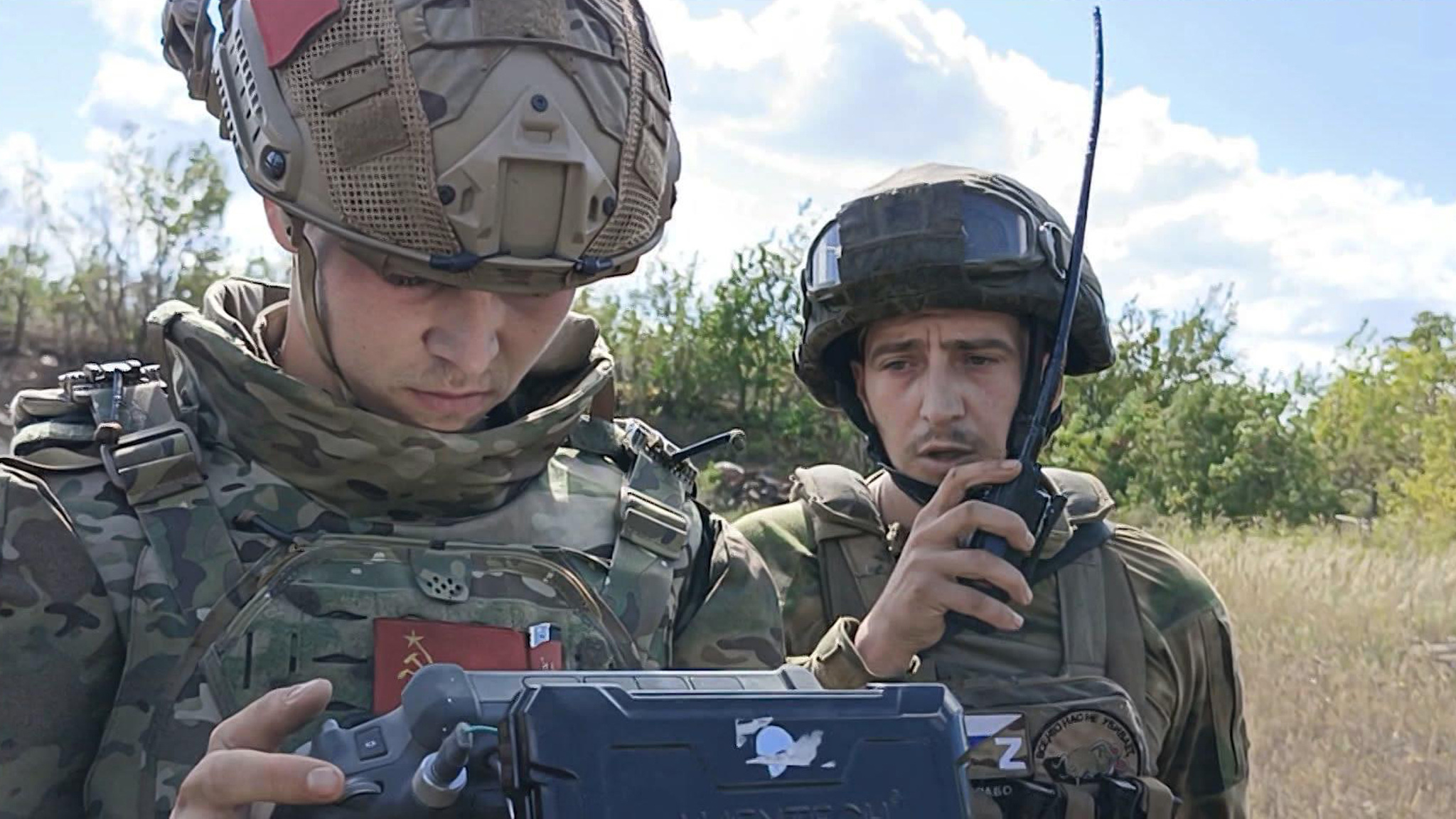 Российские военные крепко удерживают рубежи