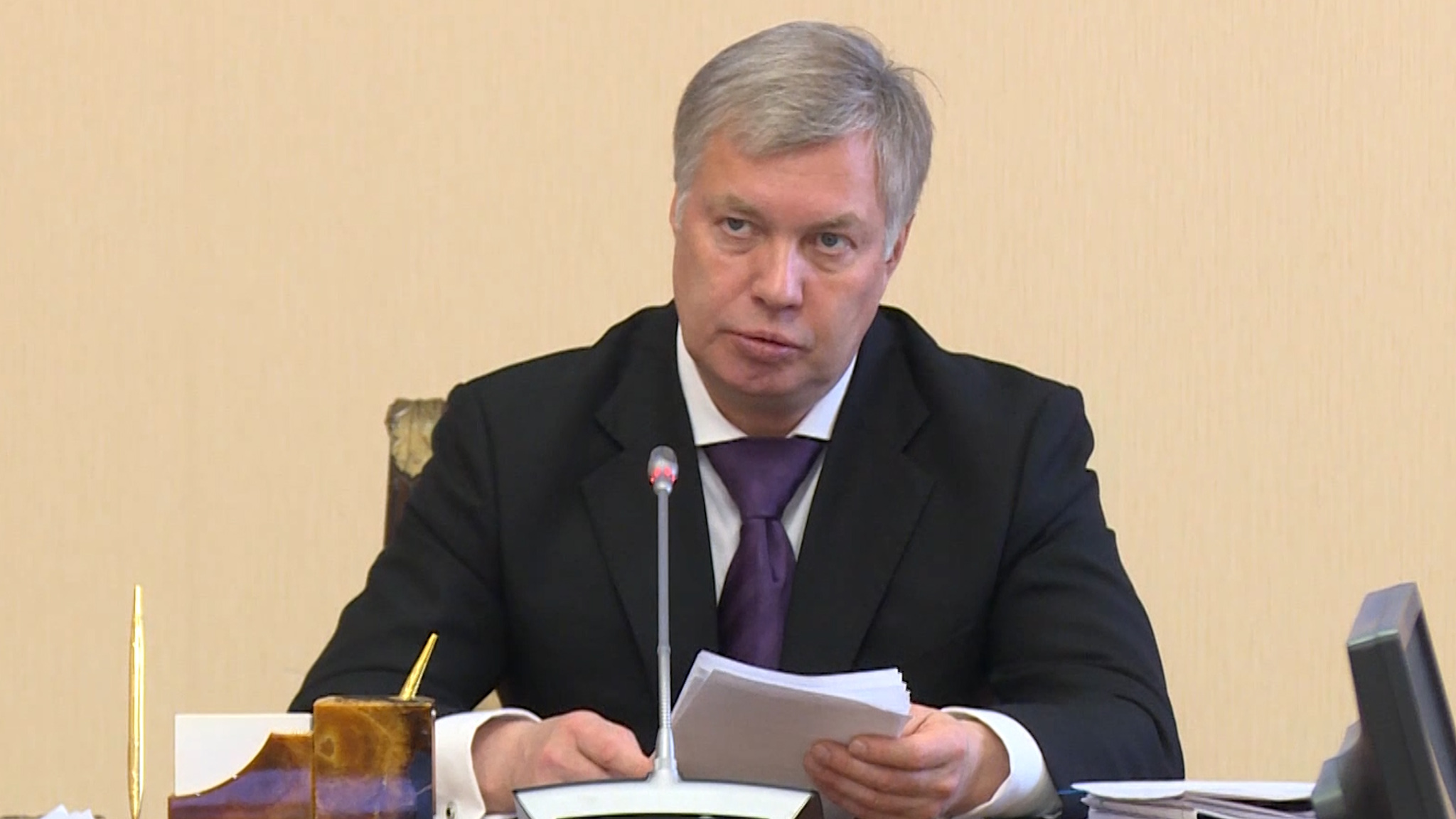 Губернатор провел личный прием граждан