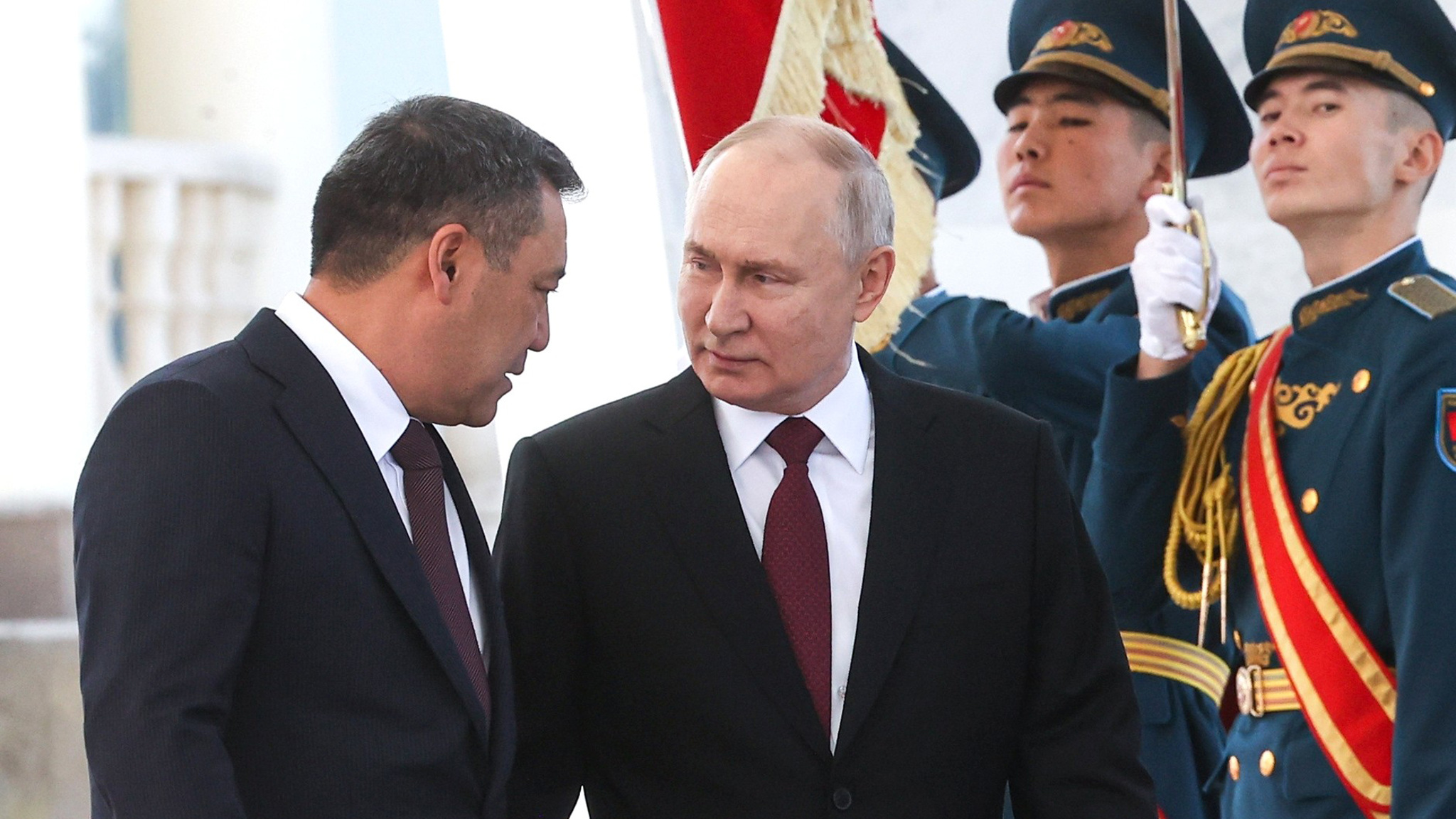 Путин заявил о рекордном товарообороте с Киргизией