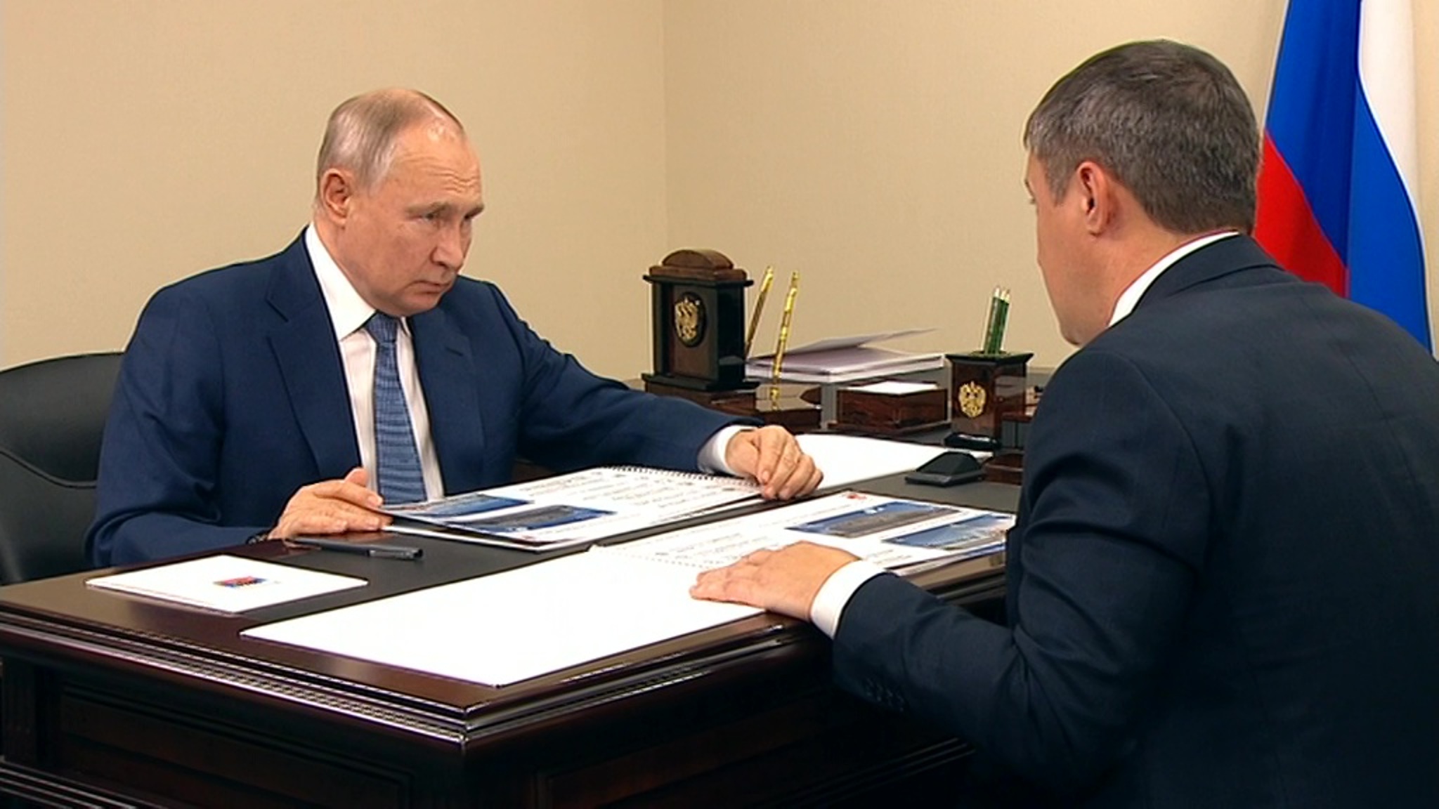 Владимир Путин отметил хорошие темпы развития Пермского края