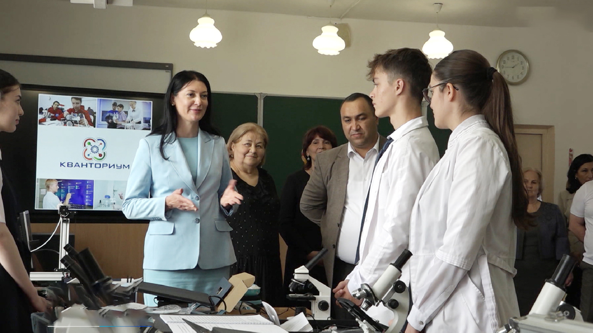 В 42-й школе Владикавказа открылся технопарк "Кванториум"