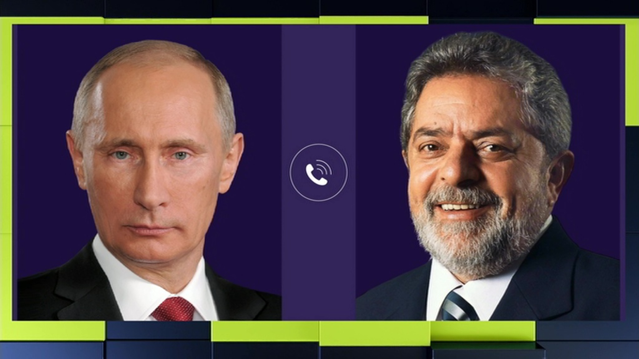 Путин и да Силва обсудили Ближний Восток и Украину