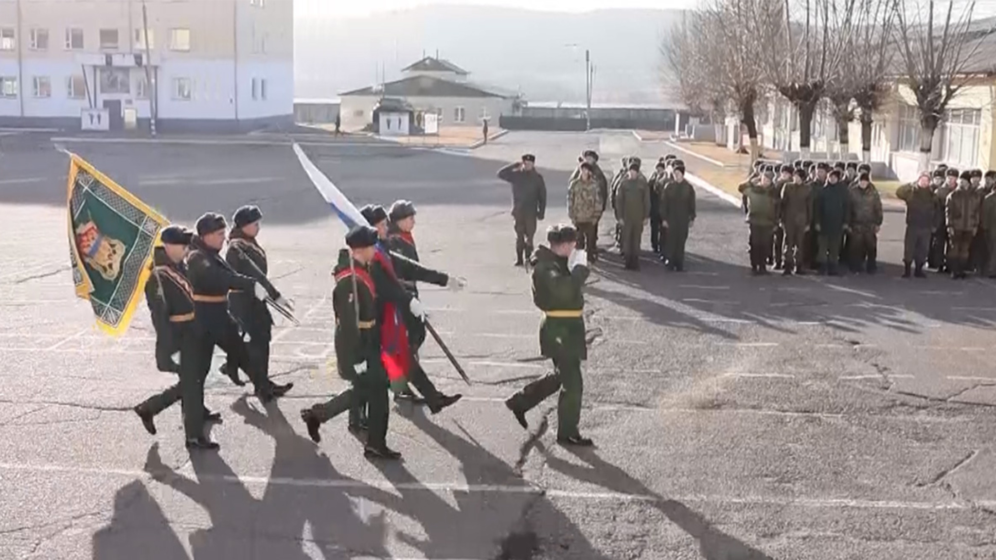 В Забайкалье прошли военно-учебные сборы казаков