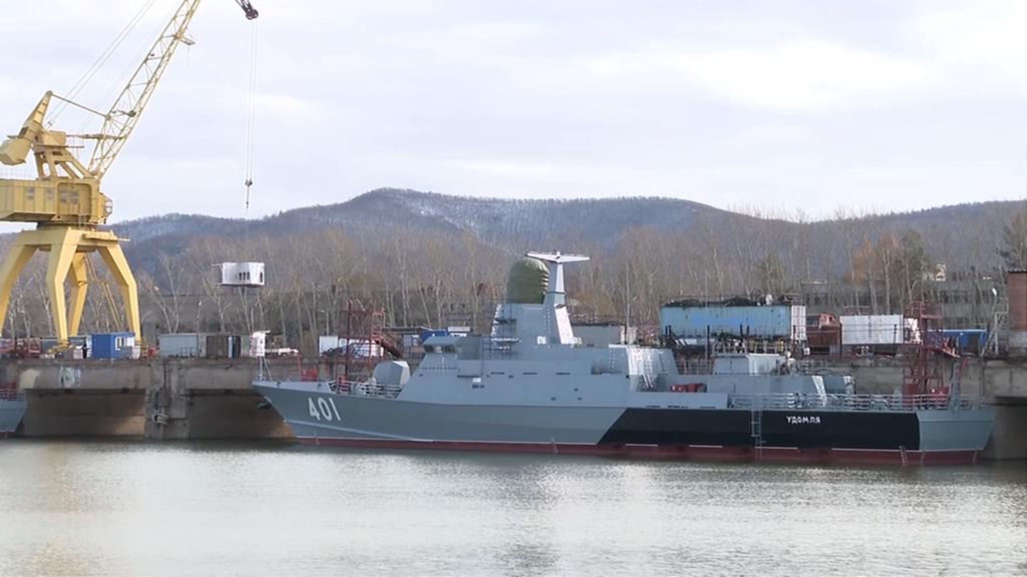 В Комсомольске-на-Амуре заканчивается строительство двух ракетных кораблей