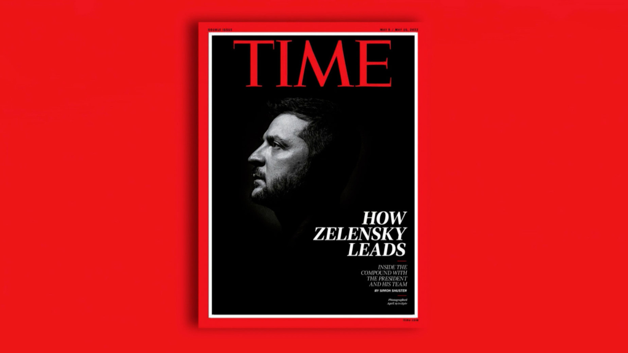 Time представил новый образ Зеленского