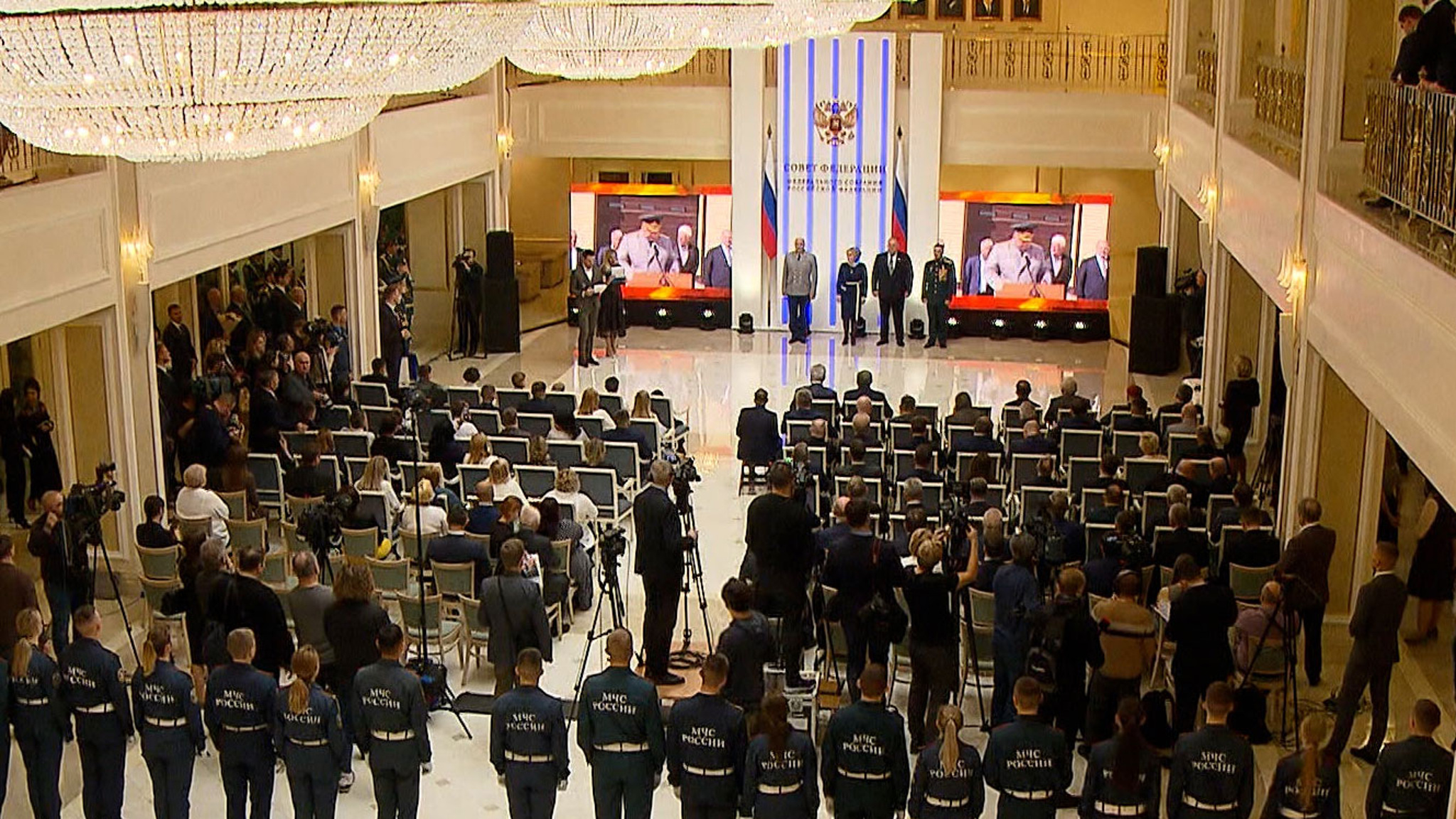 В Совете Федерации чествуют детей-героев