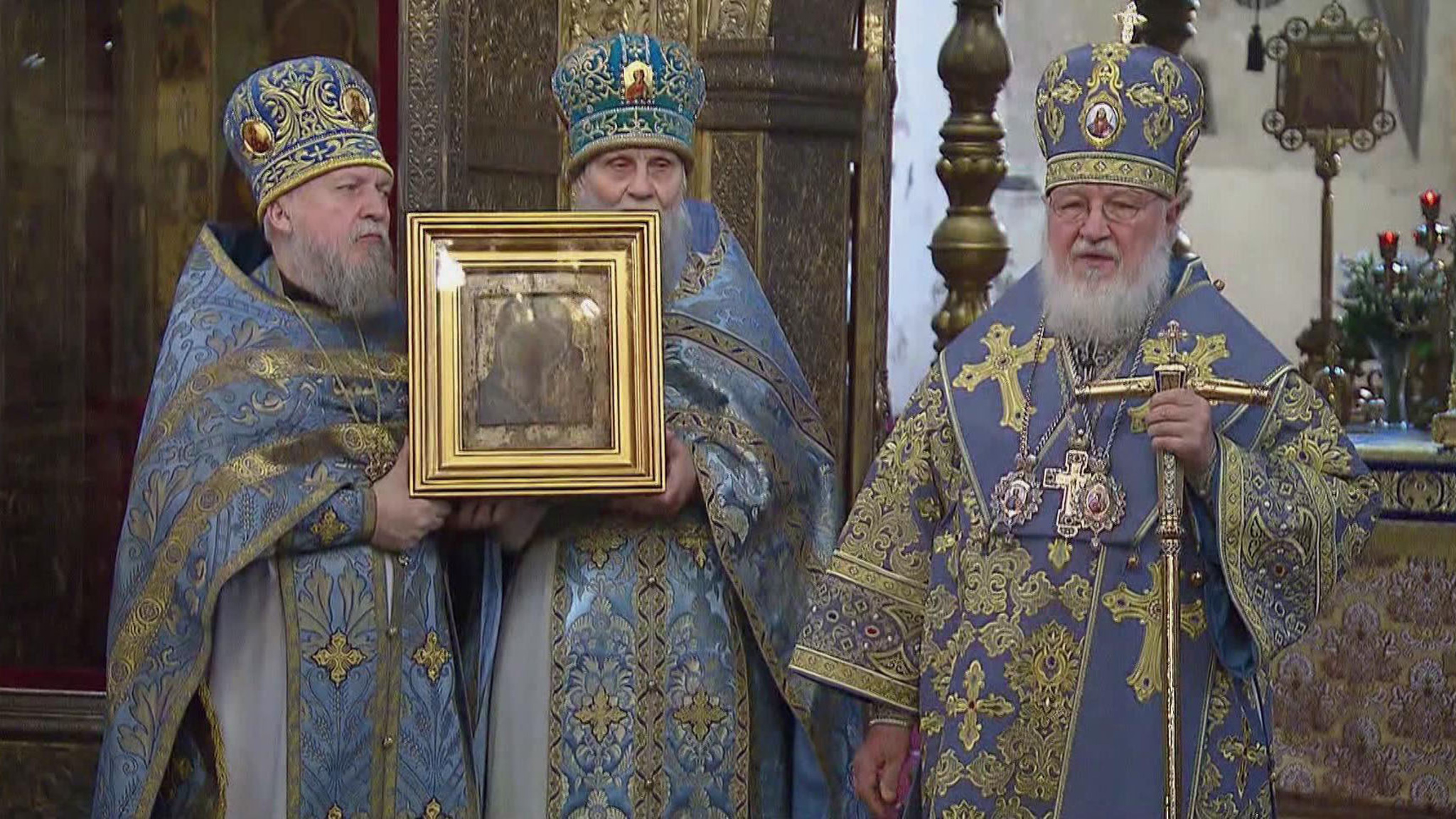 Найден подлинник Московской Казанской иконы Божией Матери XVI века
