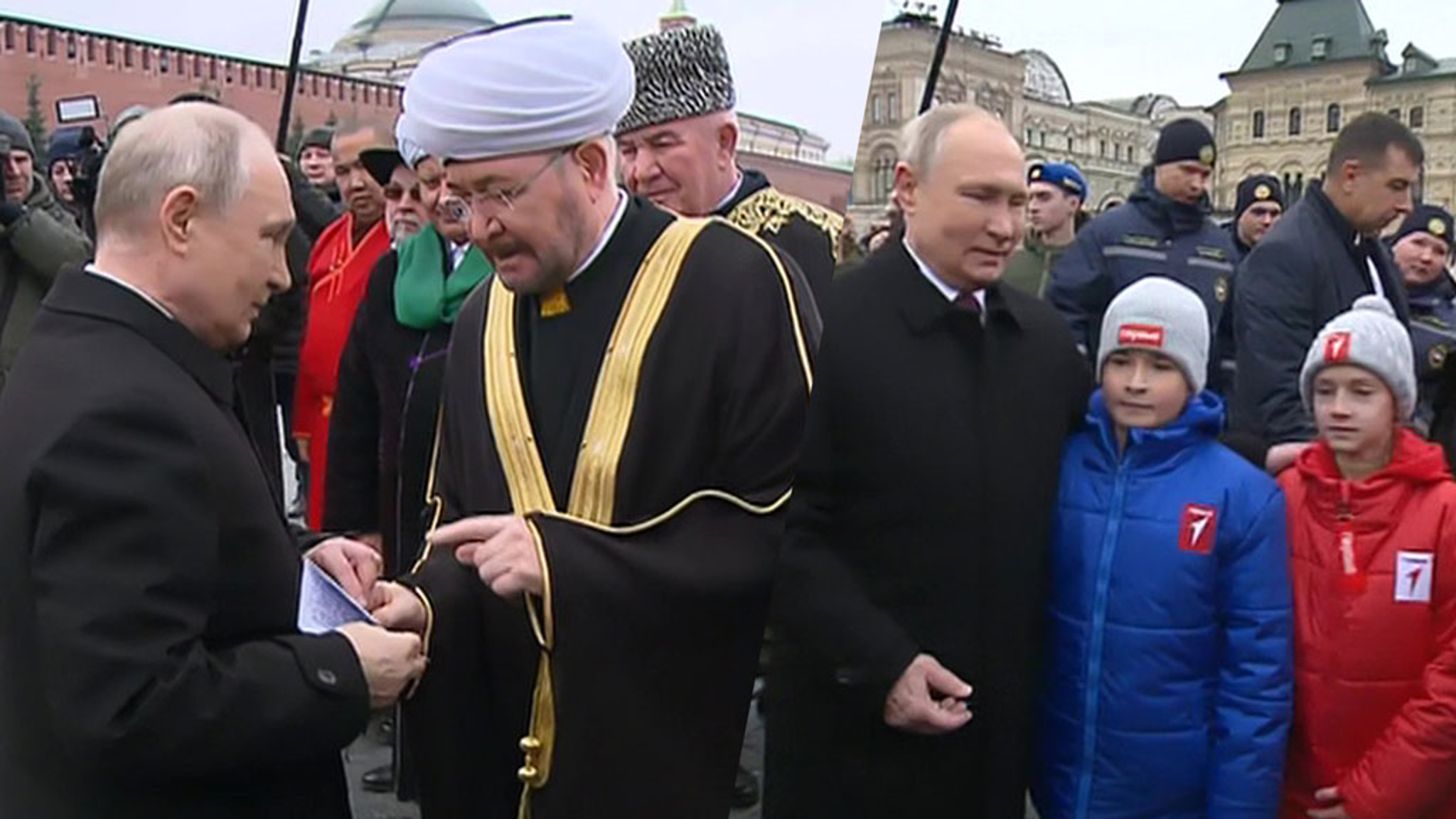 Путин пообщался с представителями общественных и молодежных организаций