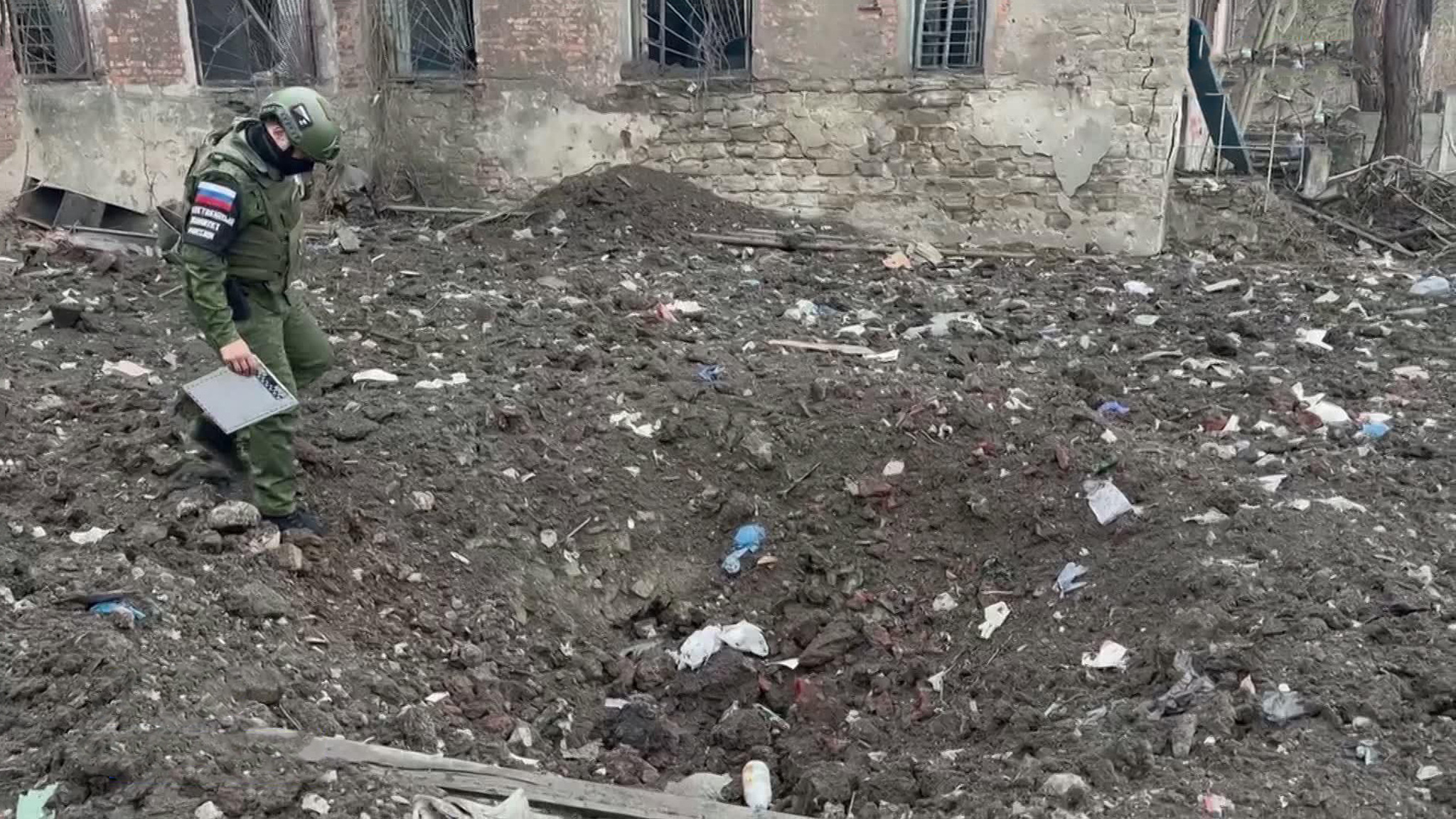 В Донецке обстреляна больница, где помогают раненным в ходе удара ВСУ накануне