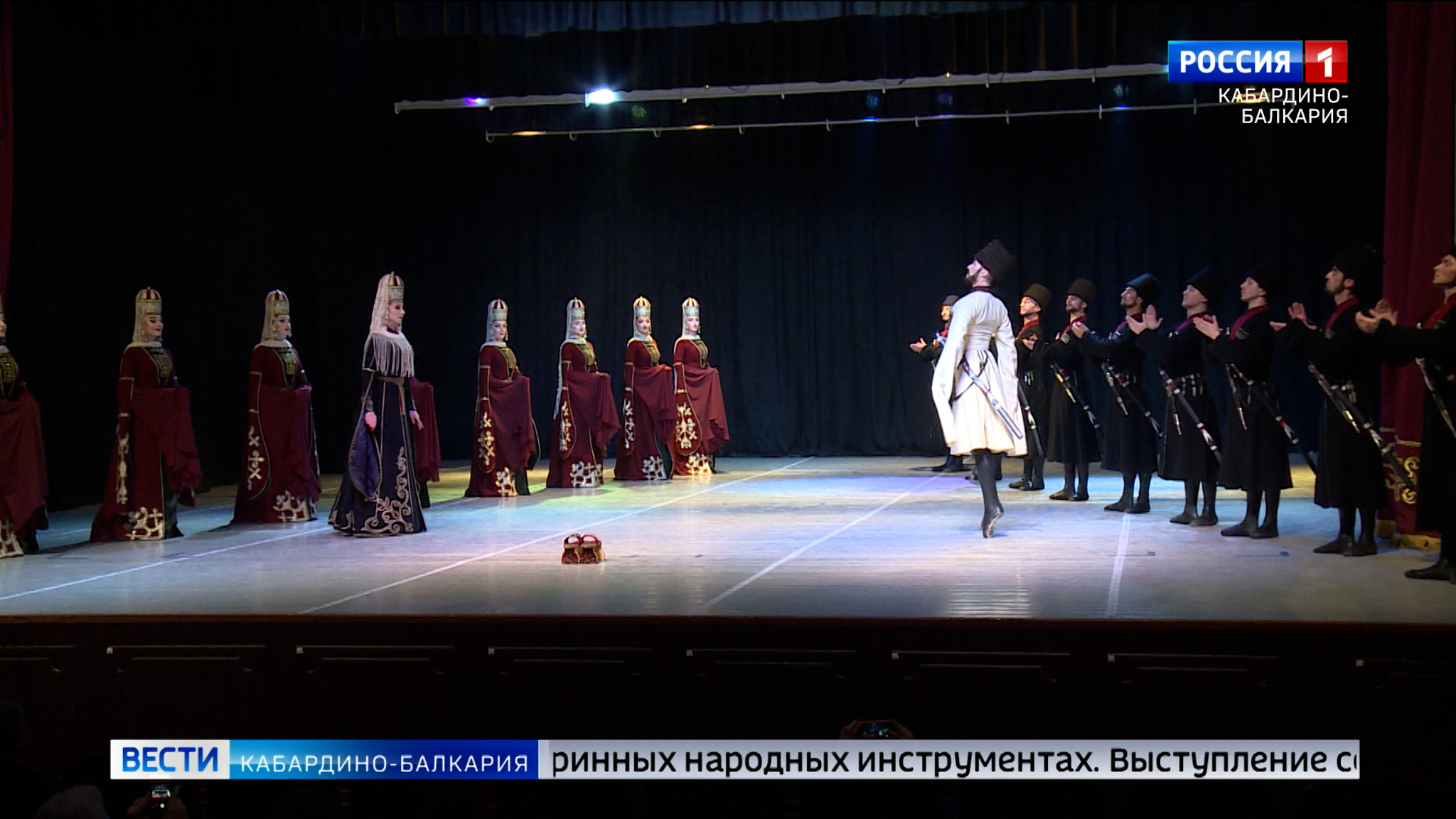 Ансамбль "Кабардинка" готовится к гастролям в Москве