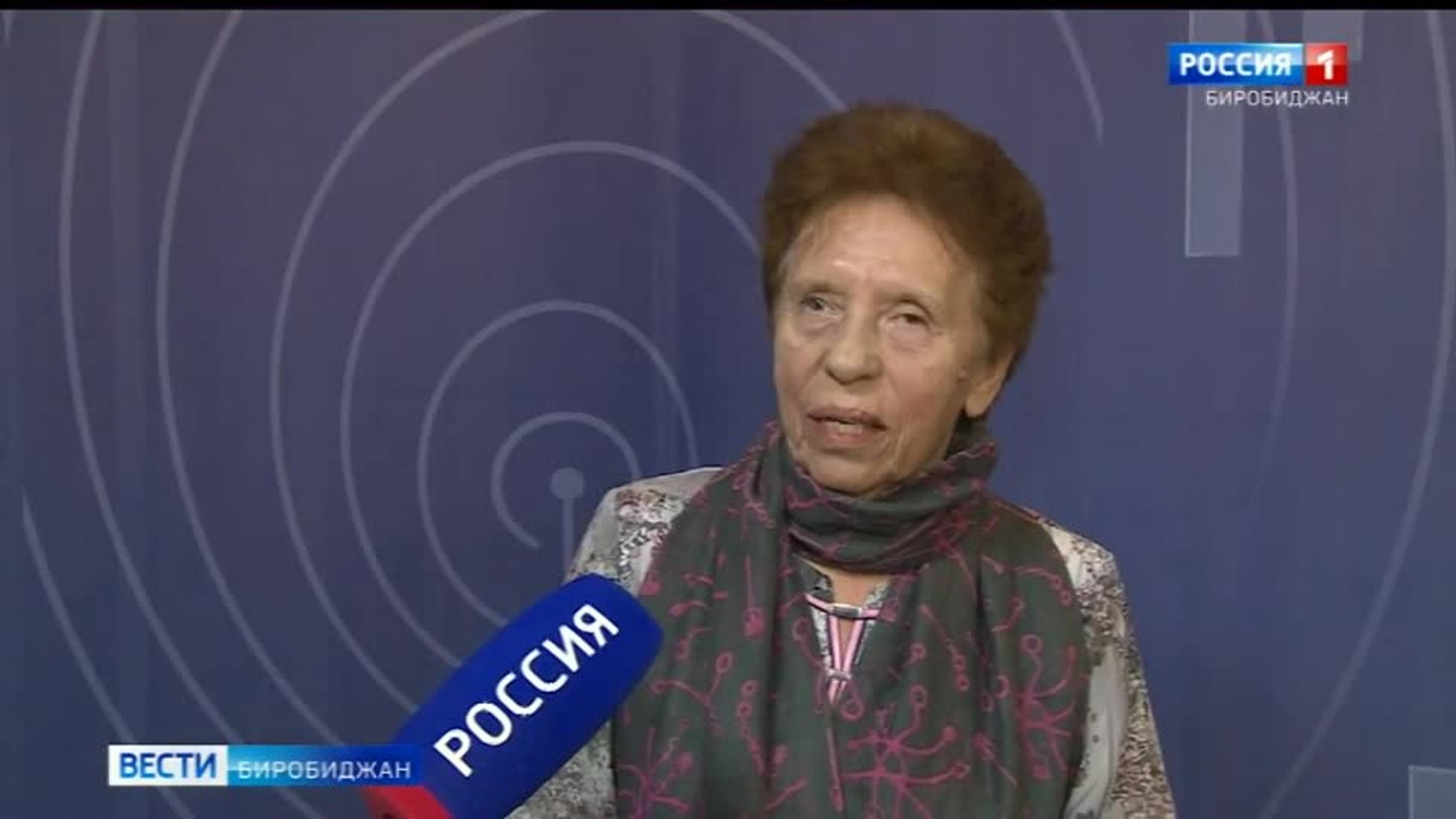 Ветеран ГТРК "Бира" Вера Чухрий сегодня отмечает 75-летие