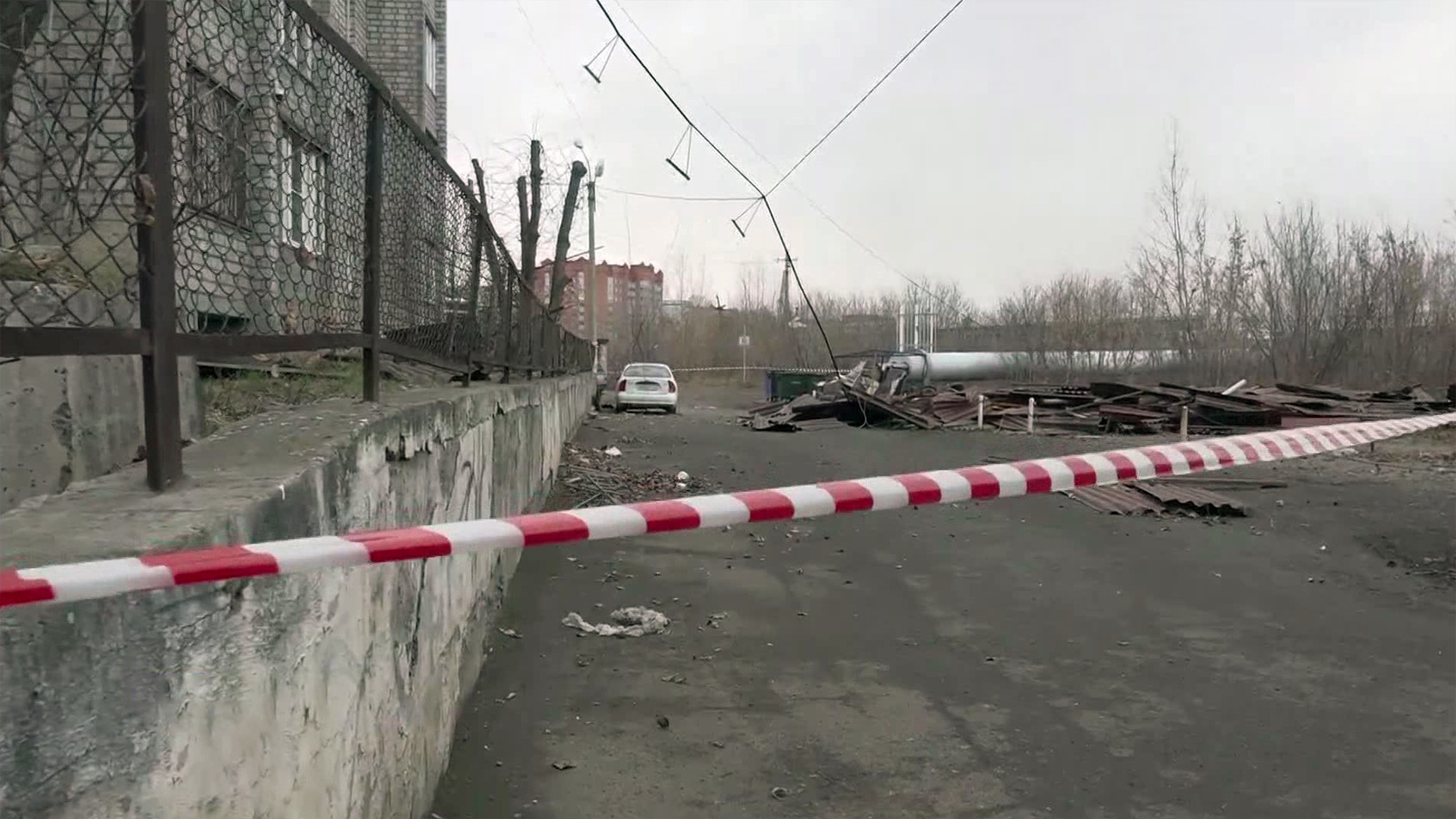 Ветер оставил без света десятки населенных пунктов в Красноярском крае