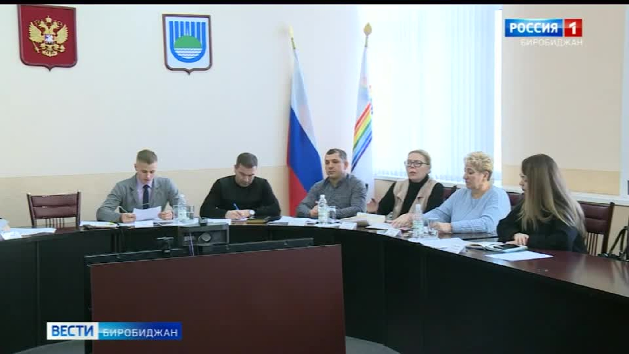 Сегодня в мэрии Биробиджана состоялось заседание городской думы